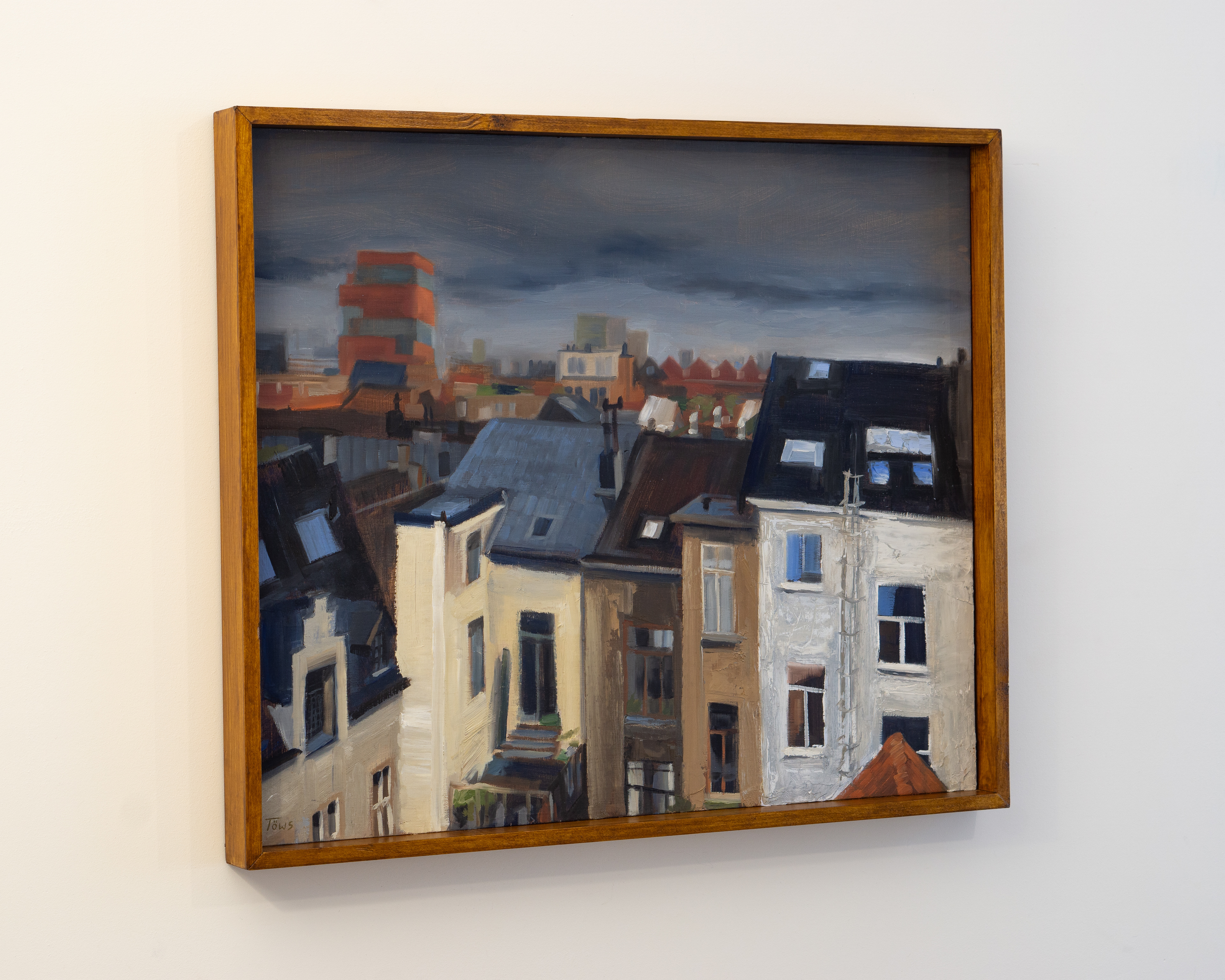 Frame type 2 with medium warm brown varnish