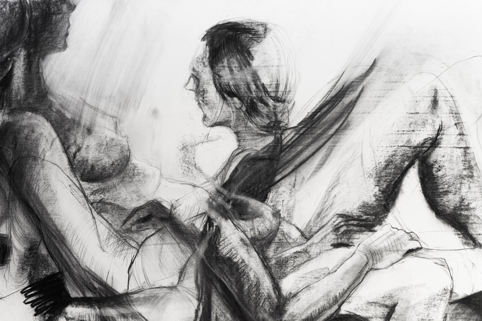 2025, Detail of "Self-Reflection" - Giovana Tows