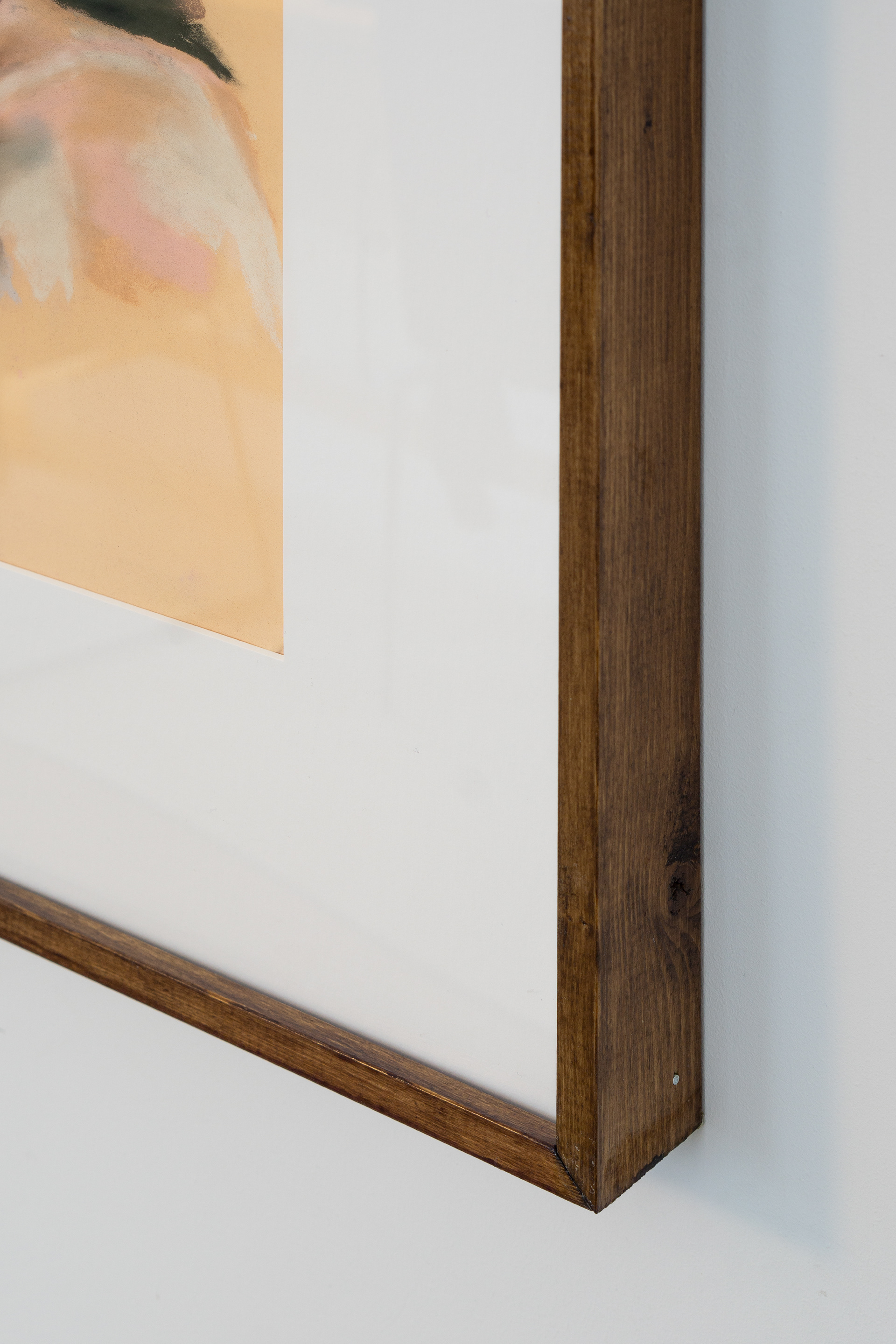 Example of the nail in the corner for the frame type 3