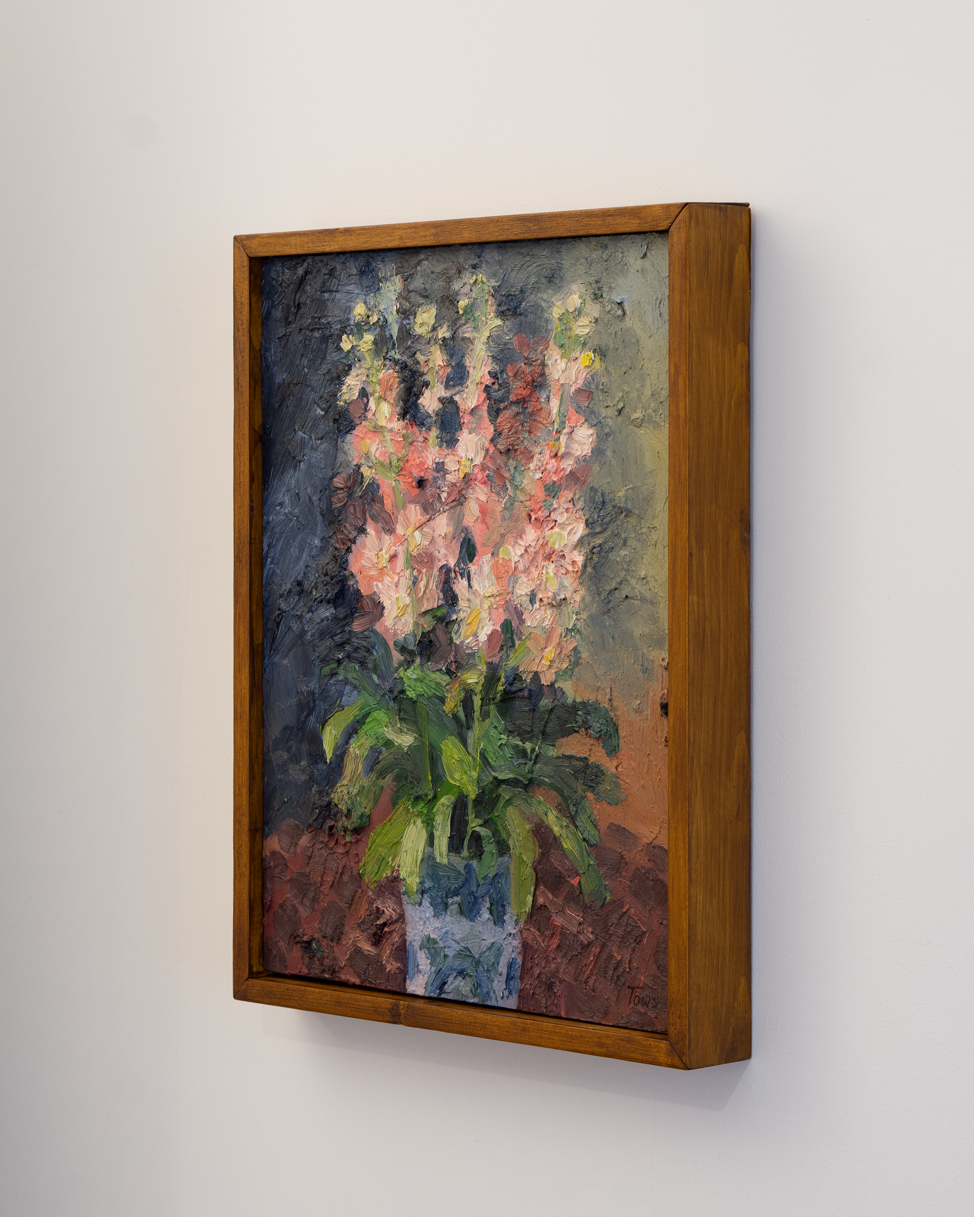 Frame type 2 with medium warm brown varnish