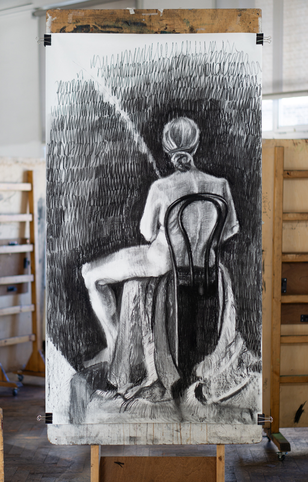 2025, "A Woman, a Flower and a Chair" - Giovana Tows