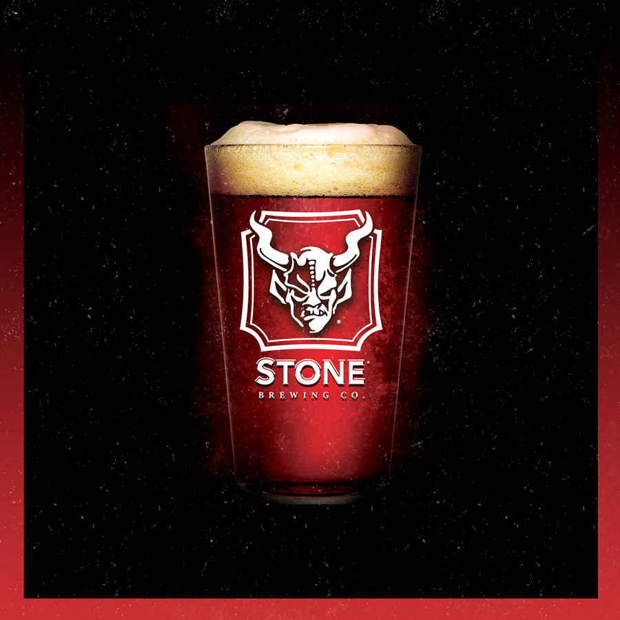 Stone Brewing Pint Glass