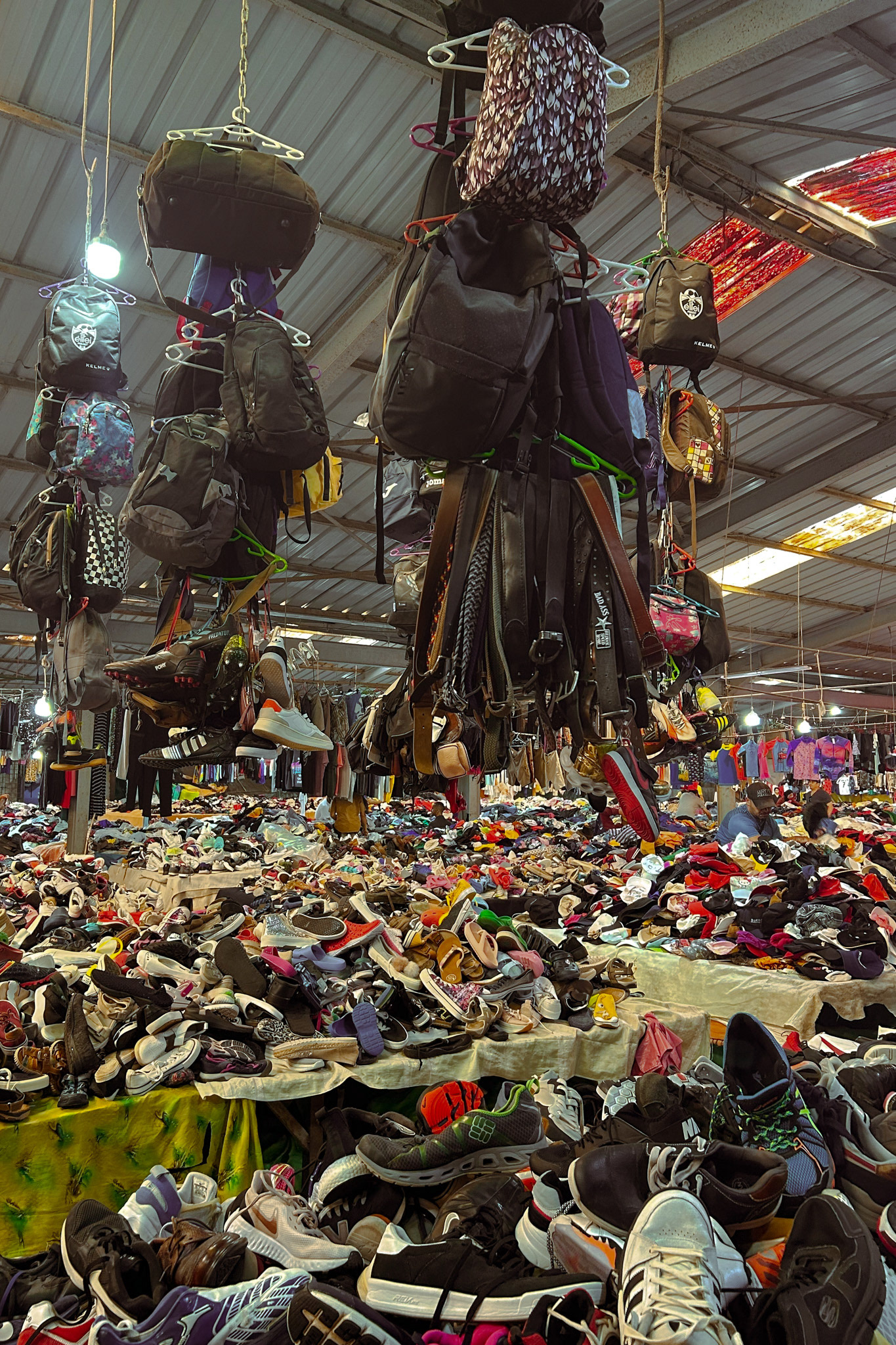 Browsing the souk. Salé.