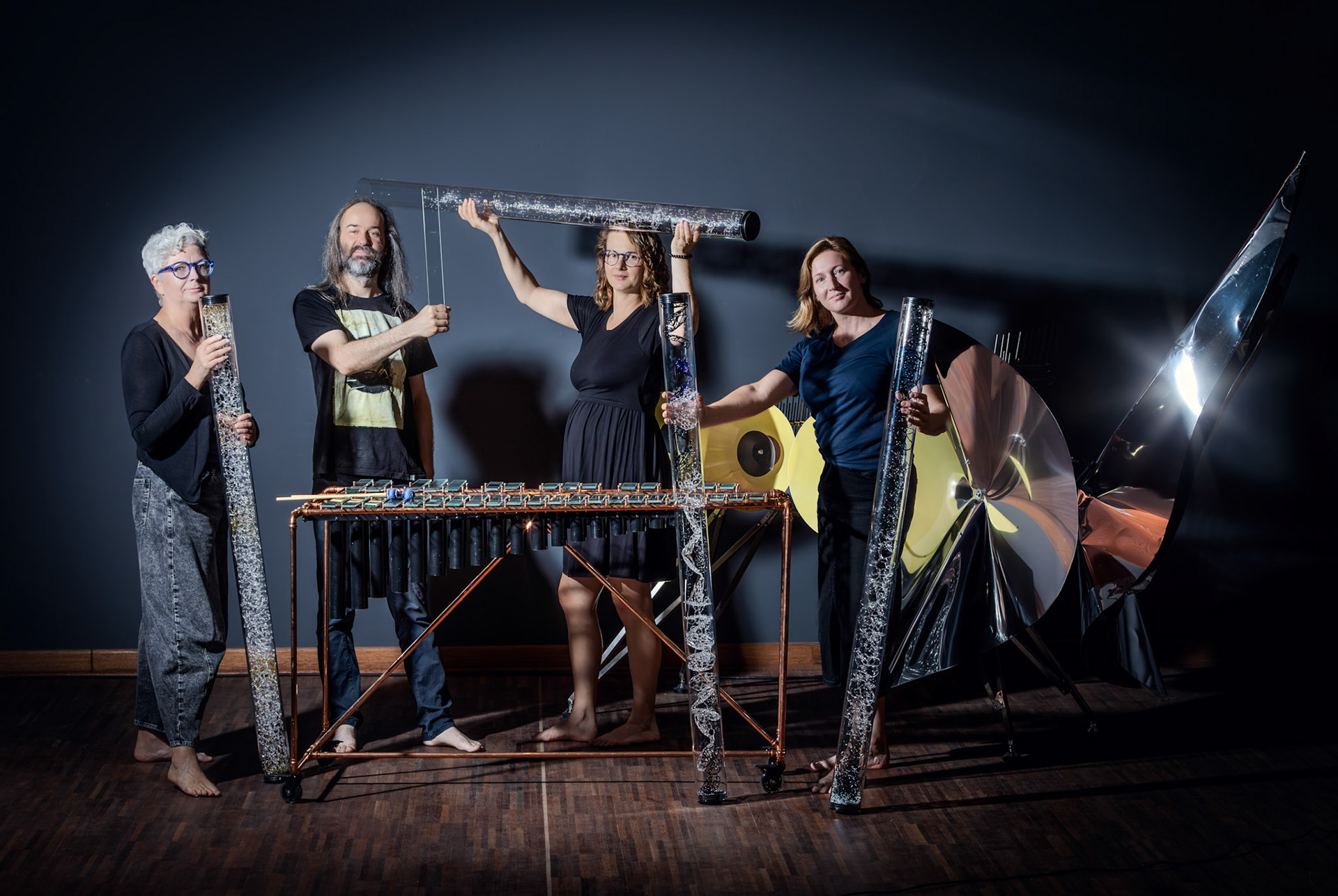 Katarzyna Krej, Kamila Mróz, Barbara Idzikowska, Paweł Romańczuk