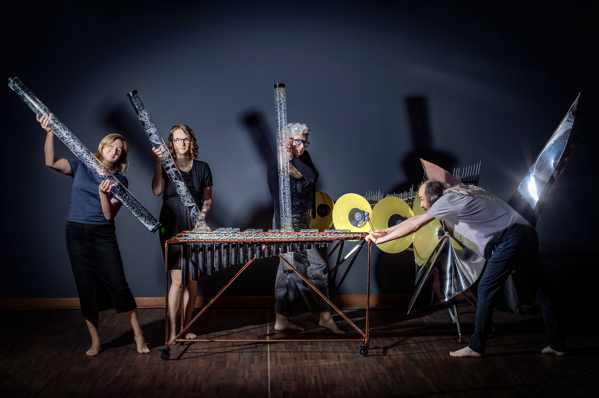 Katarzyna Krej, Kamila Mróz, Barbara Idzikowska, Paweł Romańczuk