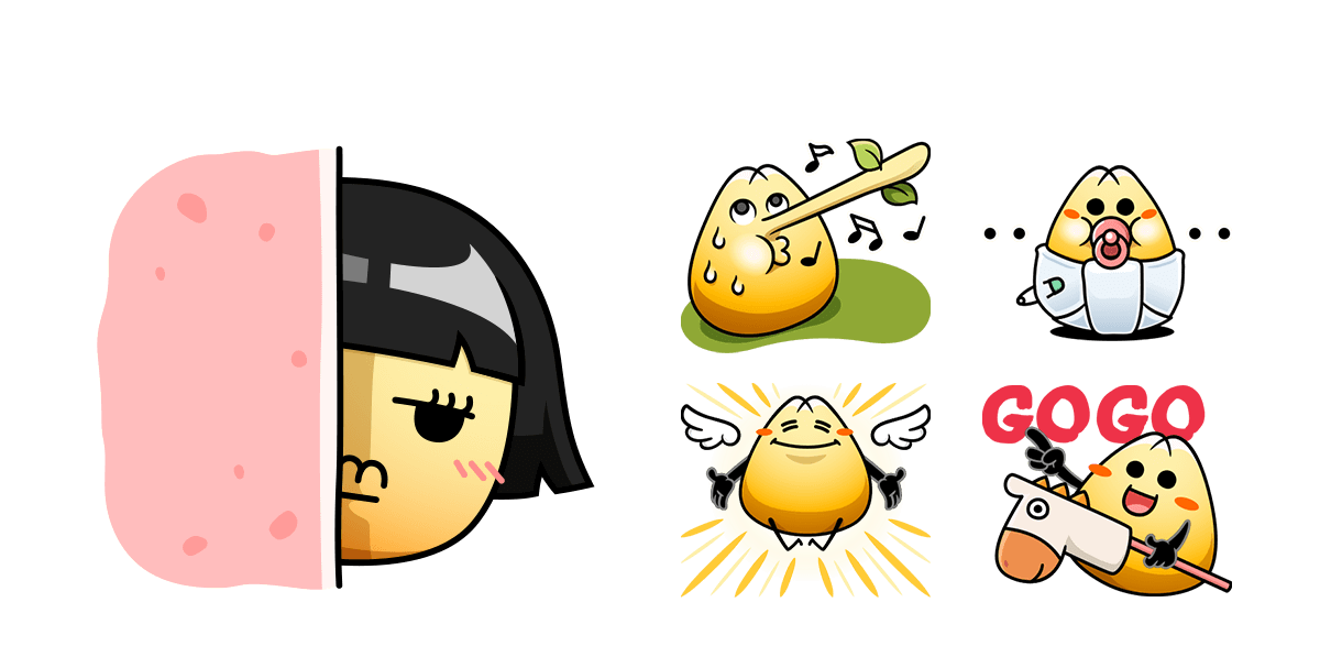 BYEn_百岩_百岩設計_design_設計推薦_LOGO_商標_標誌_mark_平面設計_視覺設計_設計_品牌識別_企業識別_識別設計_識別規劃_玉米小子_YUMI_YuMiXiaoZi_LINE_LINE貼圖_貼圖_Sticker_主題_LINE主題_插畫_角色設計_腳色設計_腳色_角色_表情_emoji_可愛_活潑_活力_玉米5