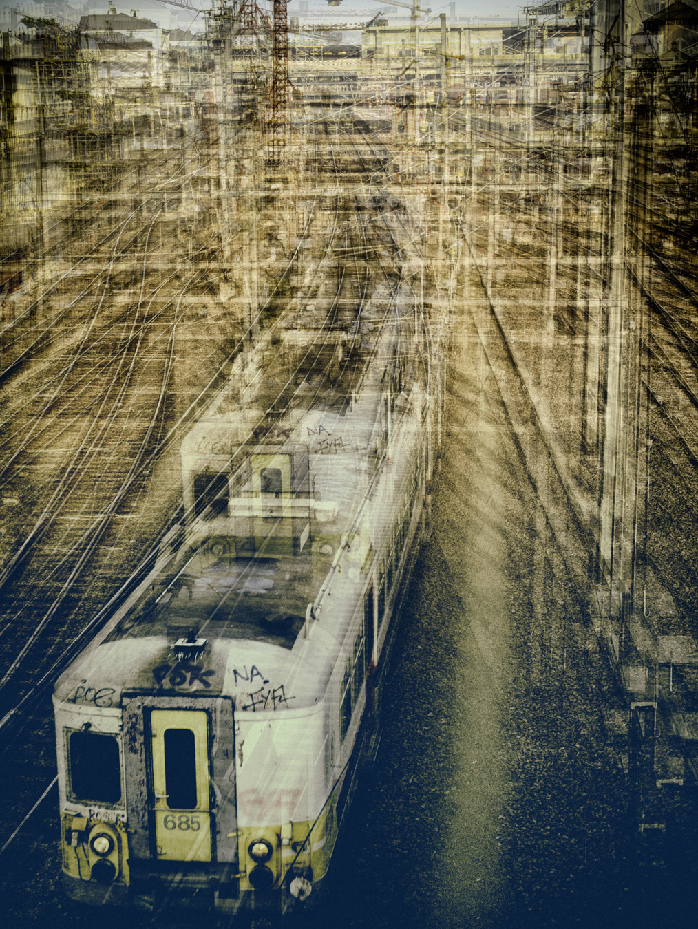 "train" - limited edition of 8