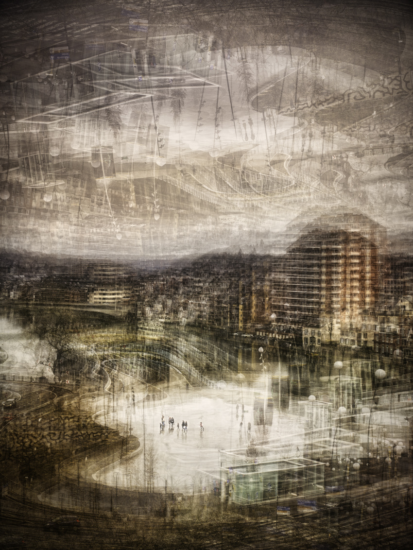 Namur from above - limited edition of 8