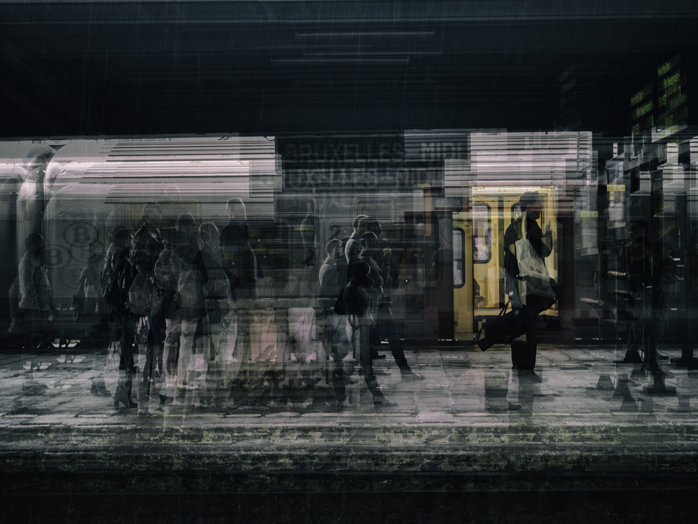 "Bruxelles Midi" - limited edition of 8