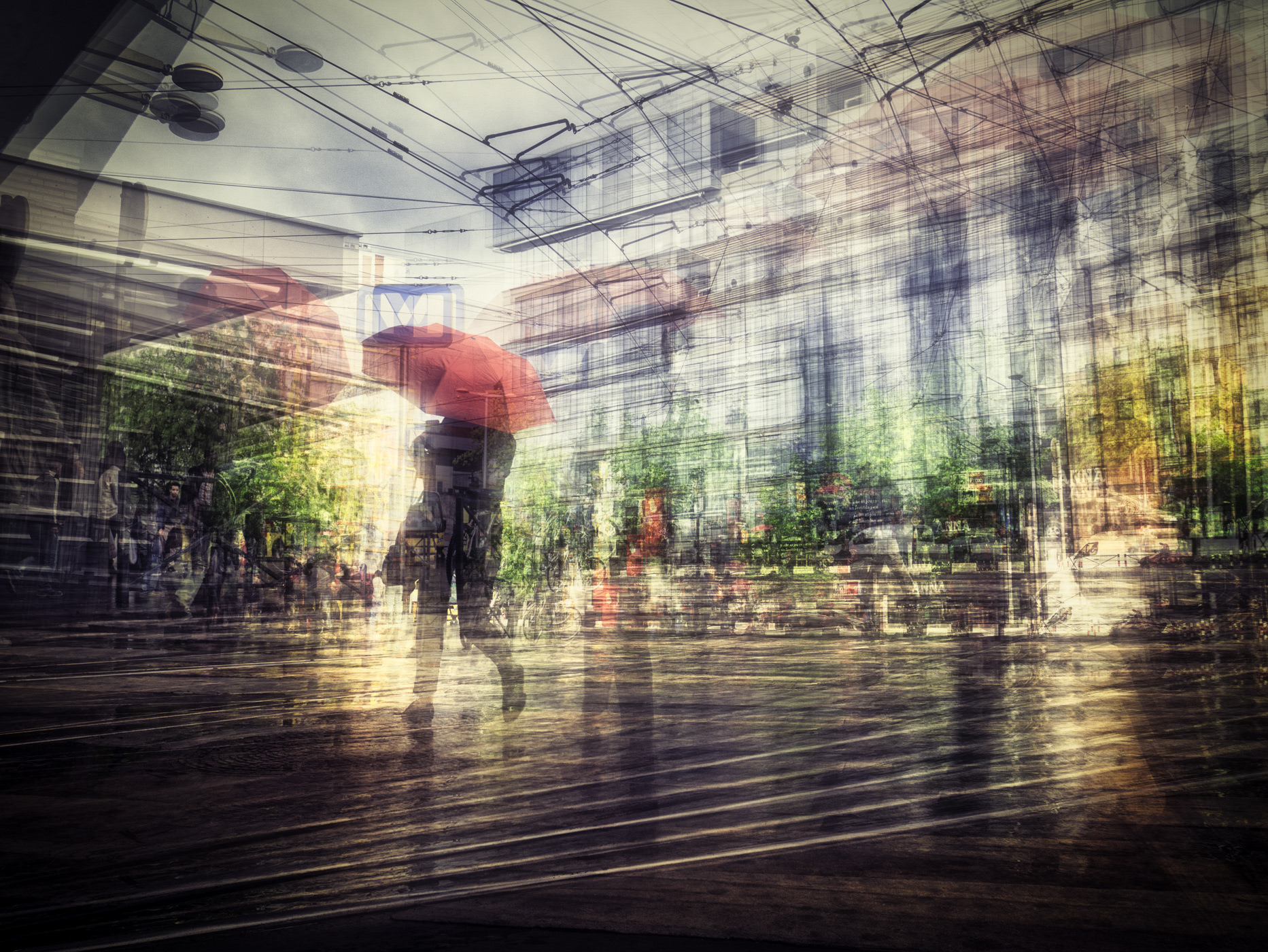 "under the rain" -  - limited edition of 8