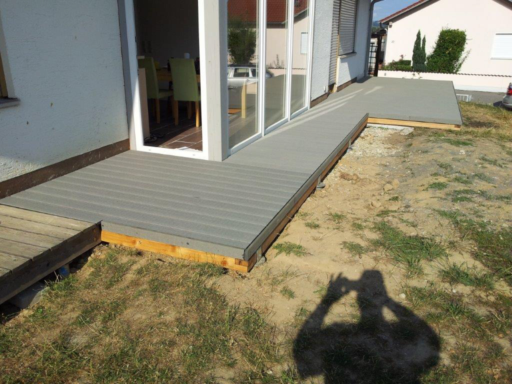 Terrasse WPC nachher