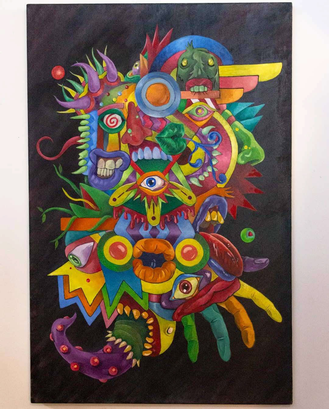 "Midnight Madness" - 2019, oil on canvas