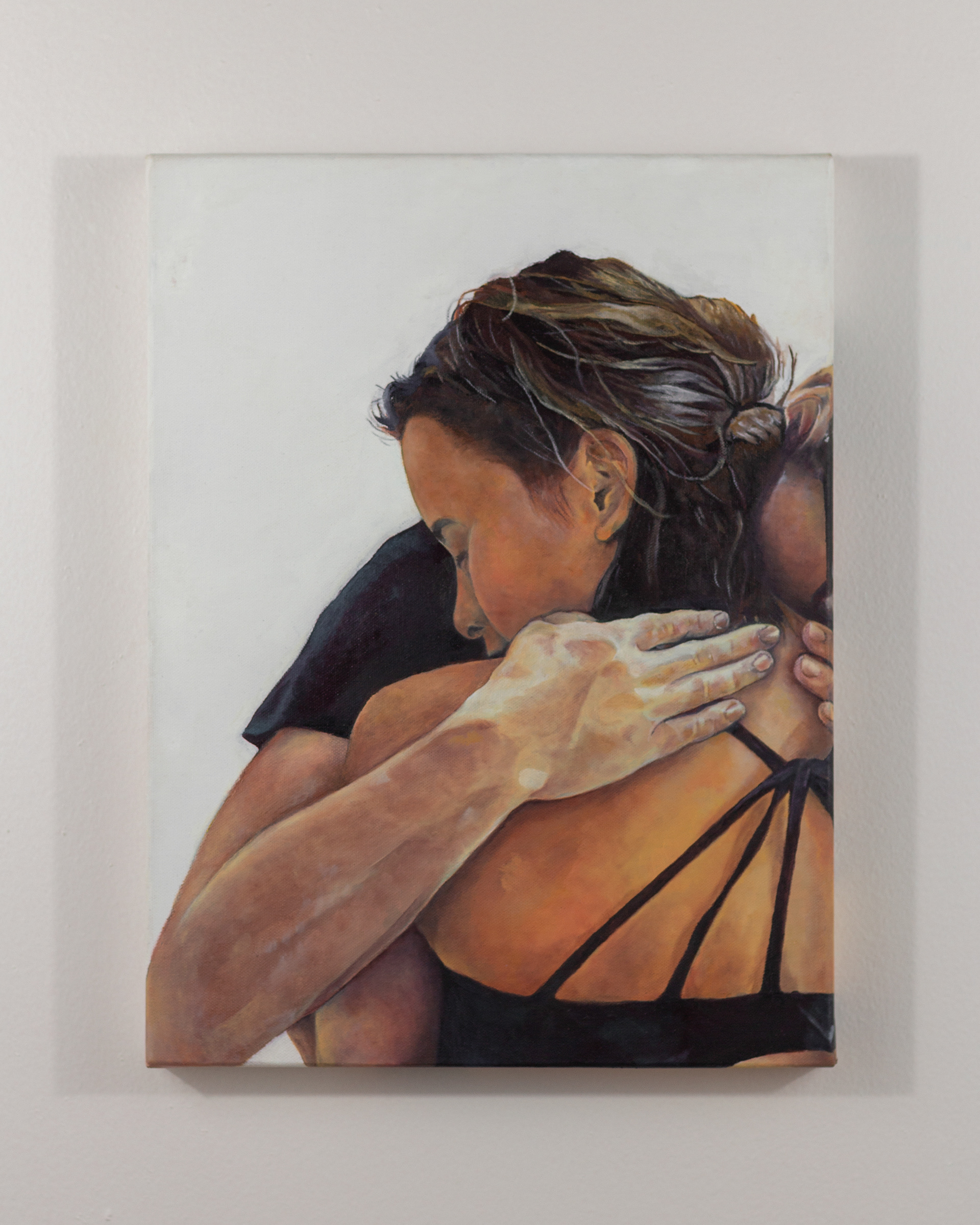 "Embrace" - 2020, oil on canvas