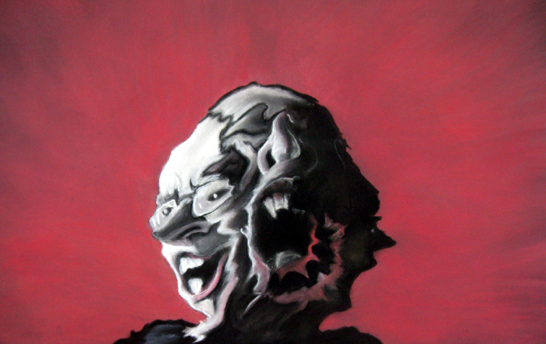 Chalk pastel on paper