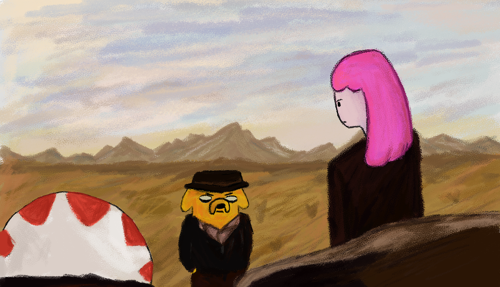 Adventure Time x Breaking Bad - Inspired by @benadieshekiel