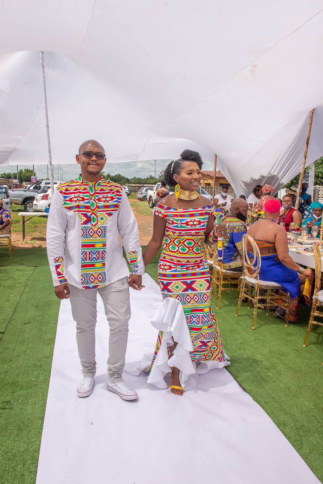 Thabiso and Busi Motsieloa