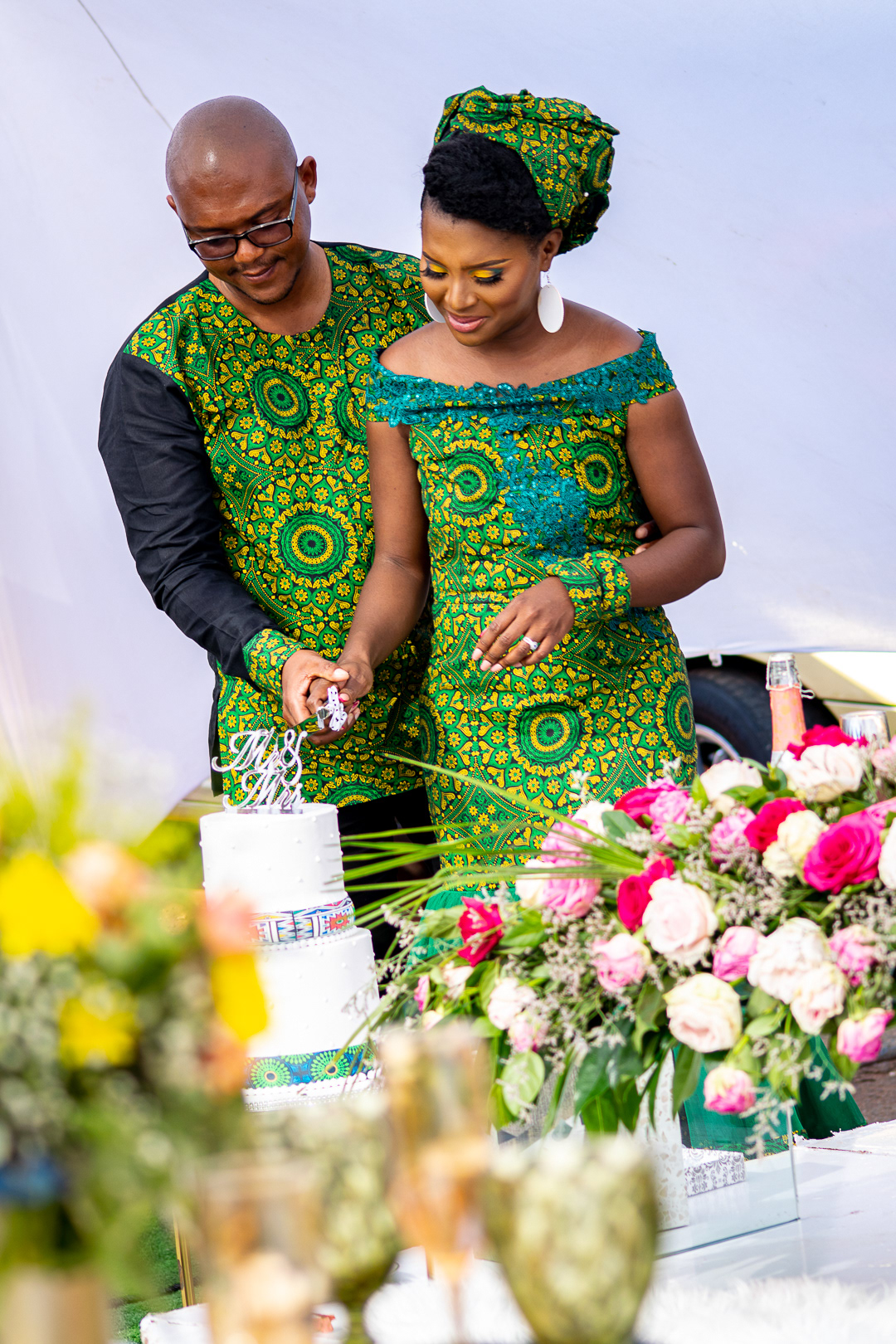 Thabiso and Busi Motsieloa