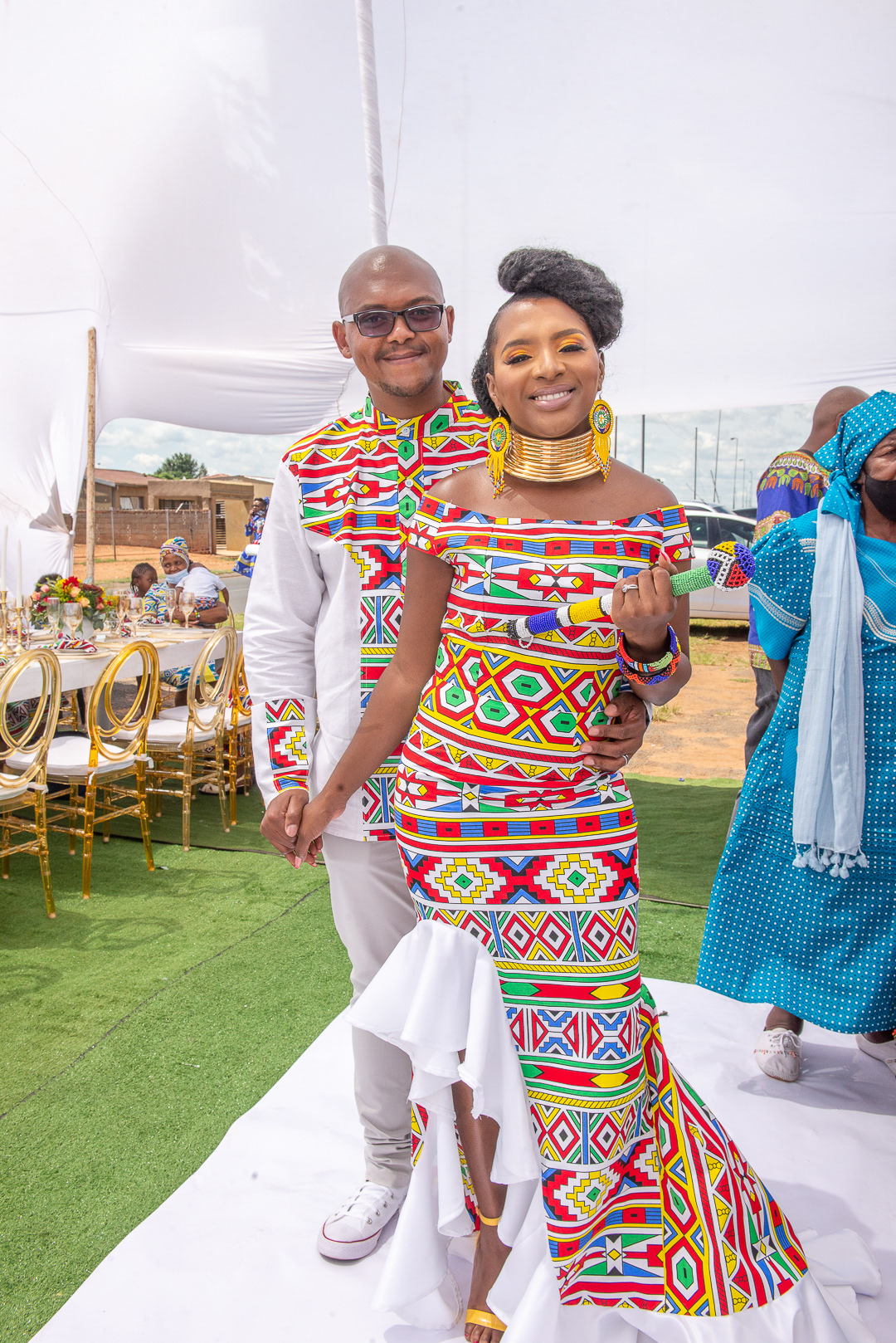 Thabiso and Busi Motsieloa