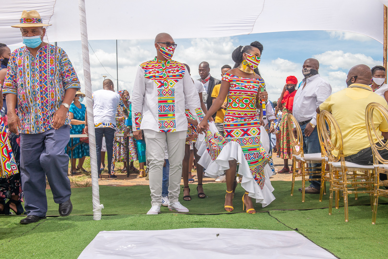 Thabiso and Busi Motsieloa
