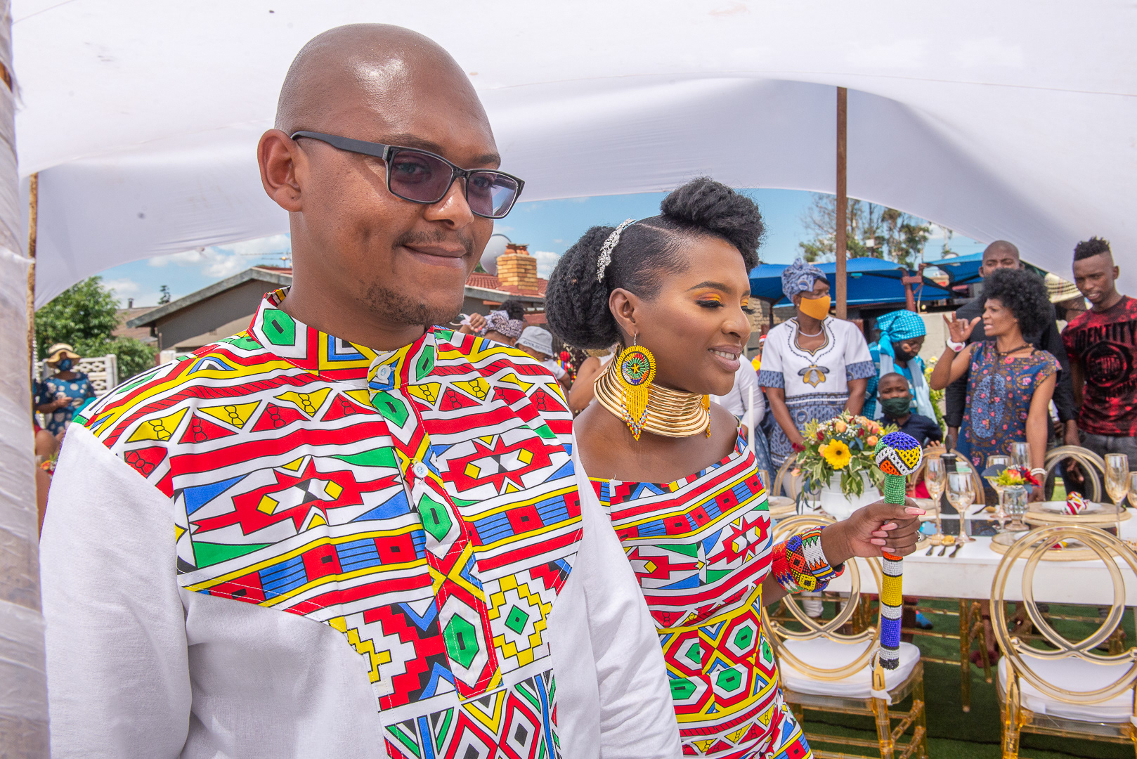 Thabiso and Busi Motsieloa