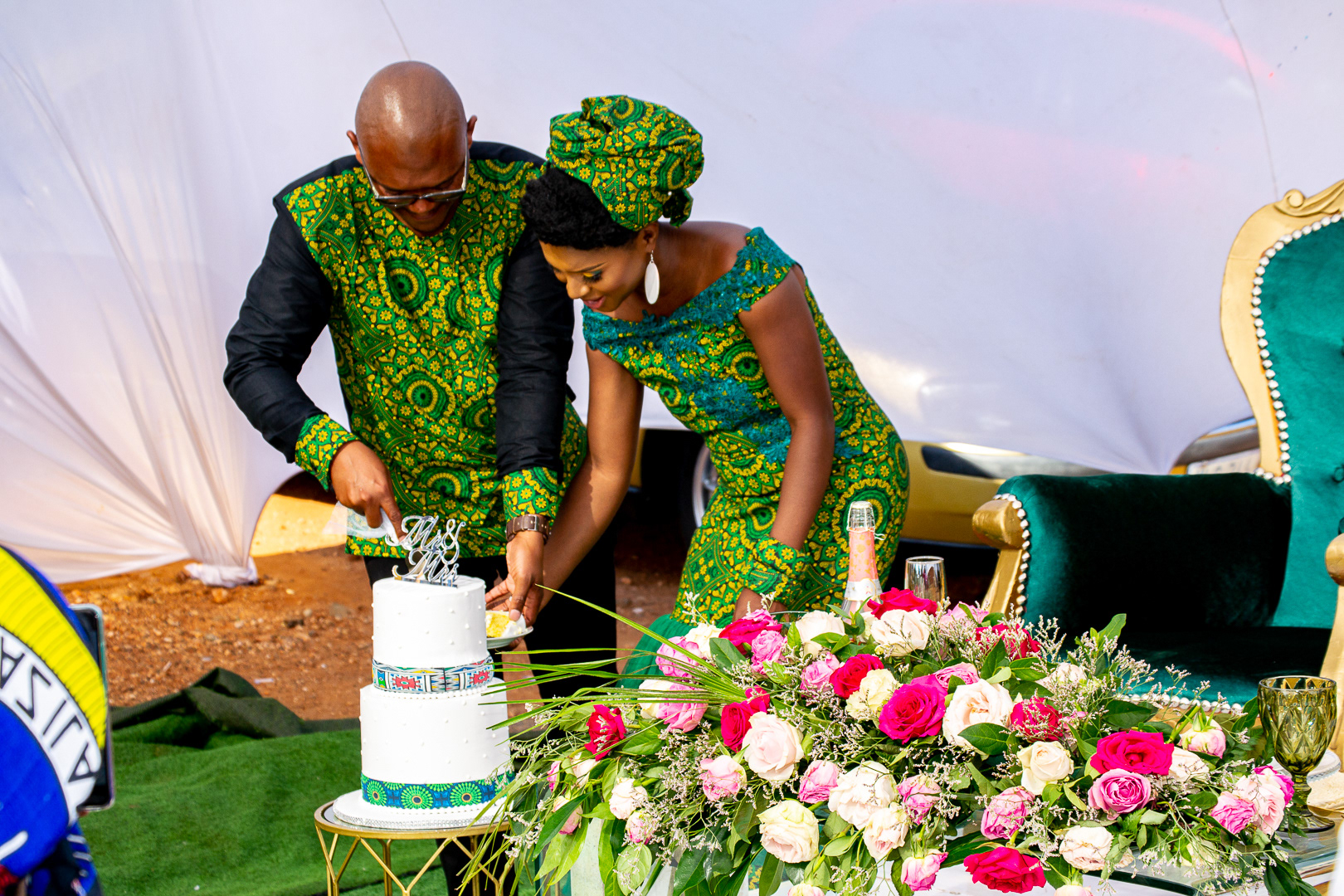 Thabiso and Busi Motsieloa