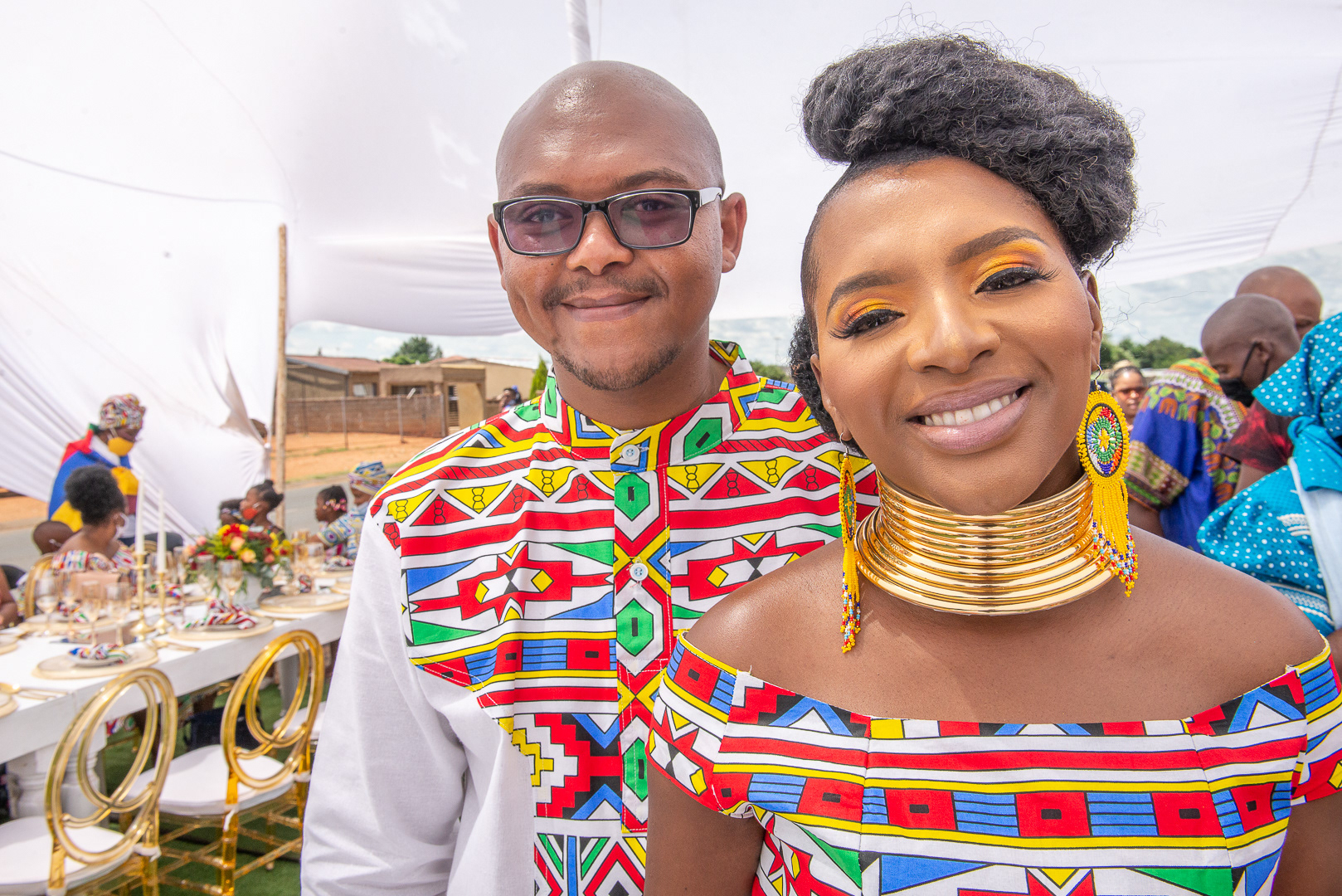Thabiso and Busi Motsieloa