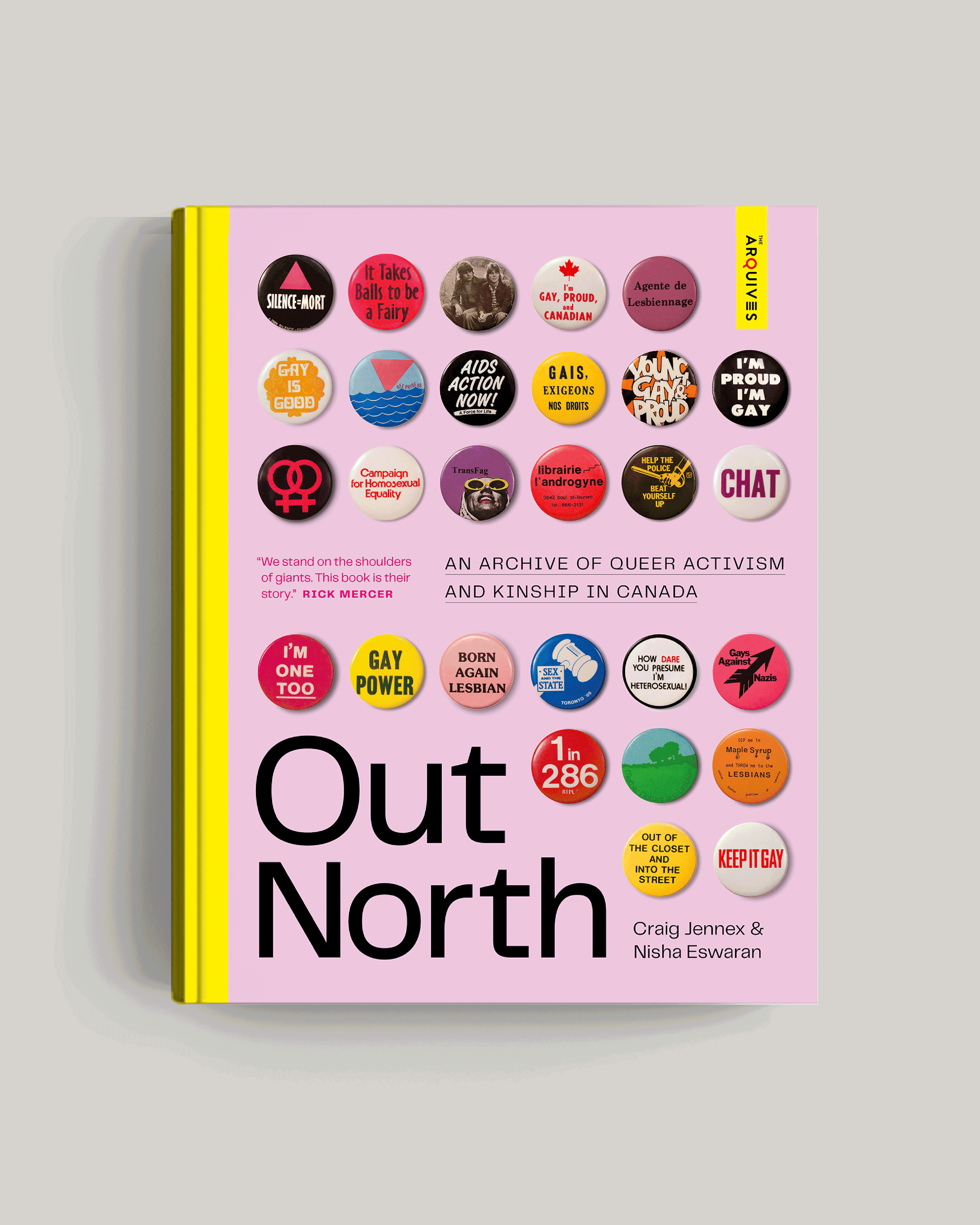 Out North: An Archive of Queer Activism and Kinship in Canada book cover