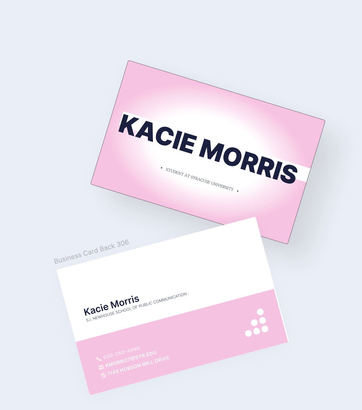 Business Card FIgma Mockup