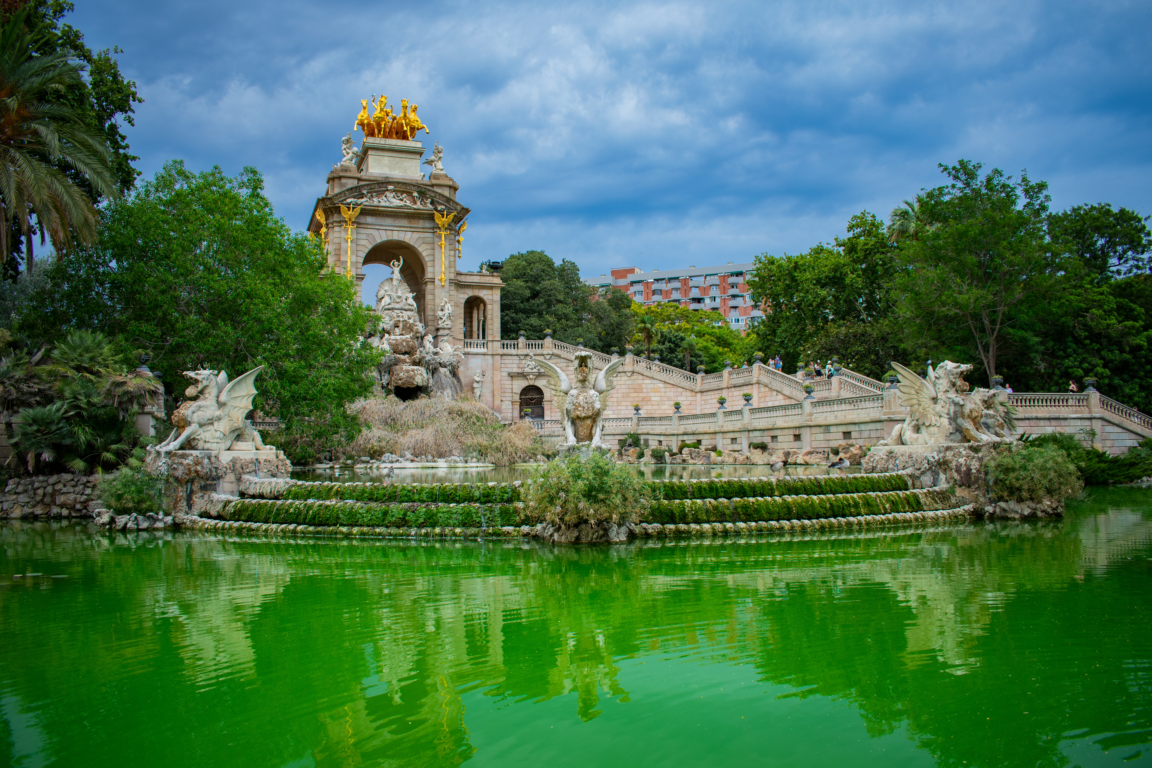 Parc Guell. Barcelona, Spain
