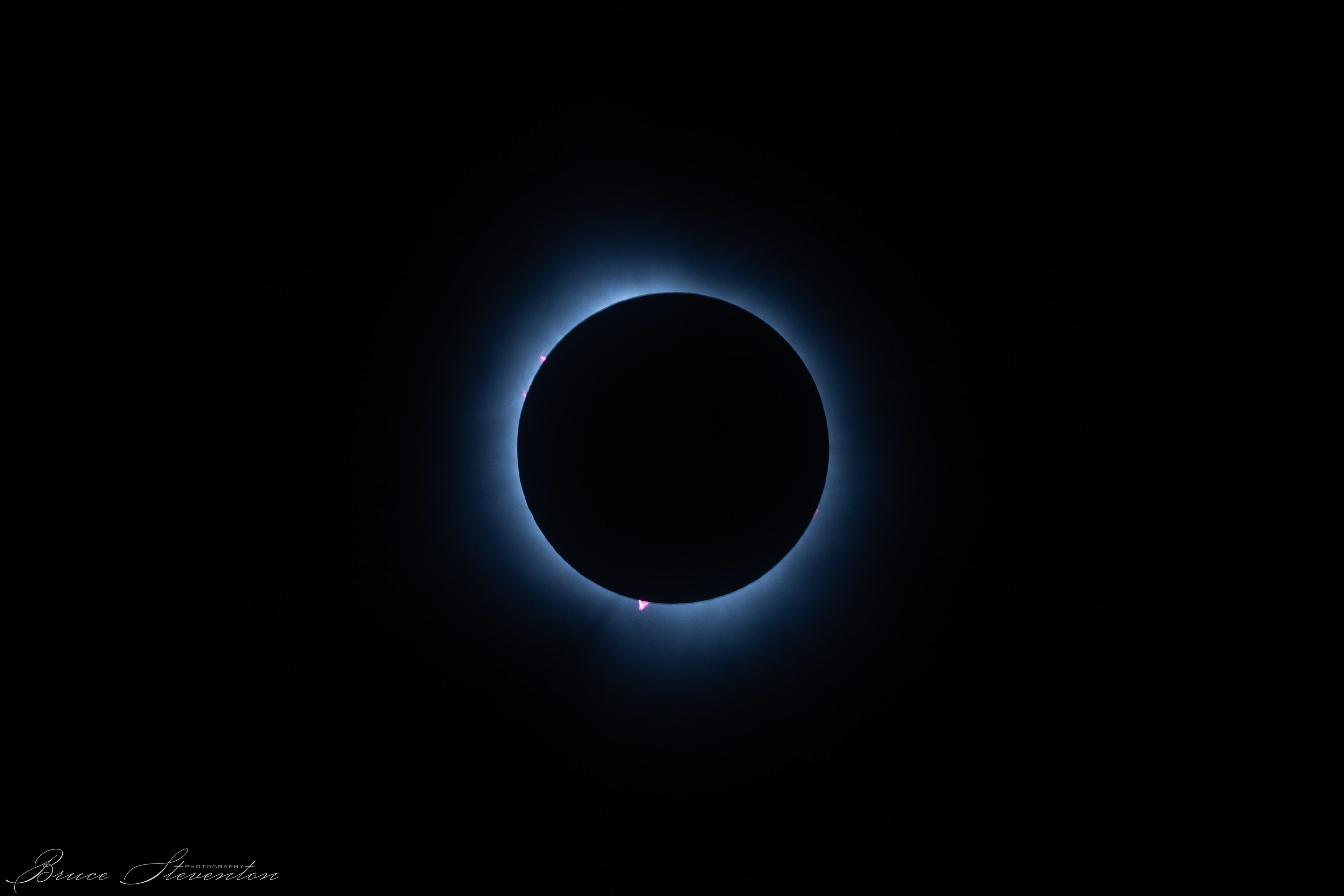 Beginning of Totality about 3:26pm