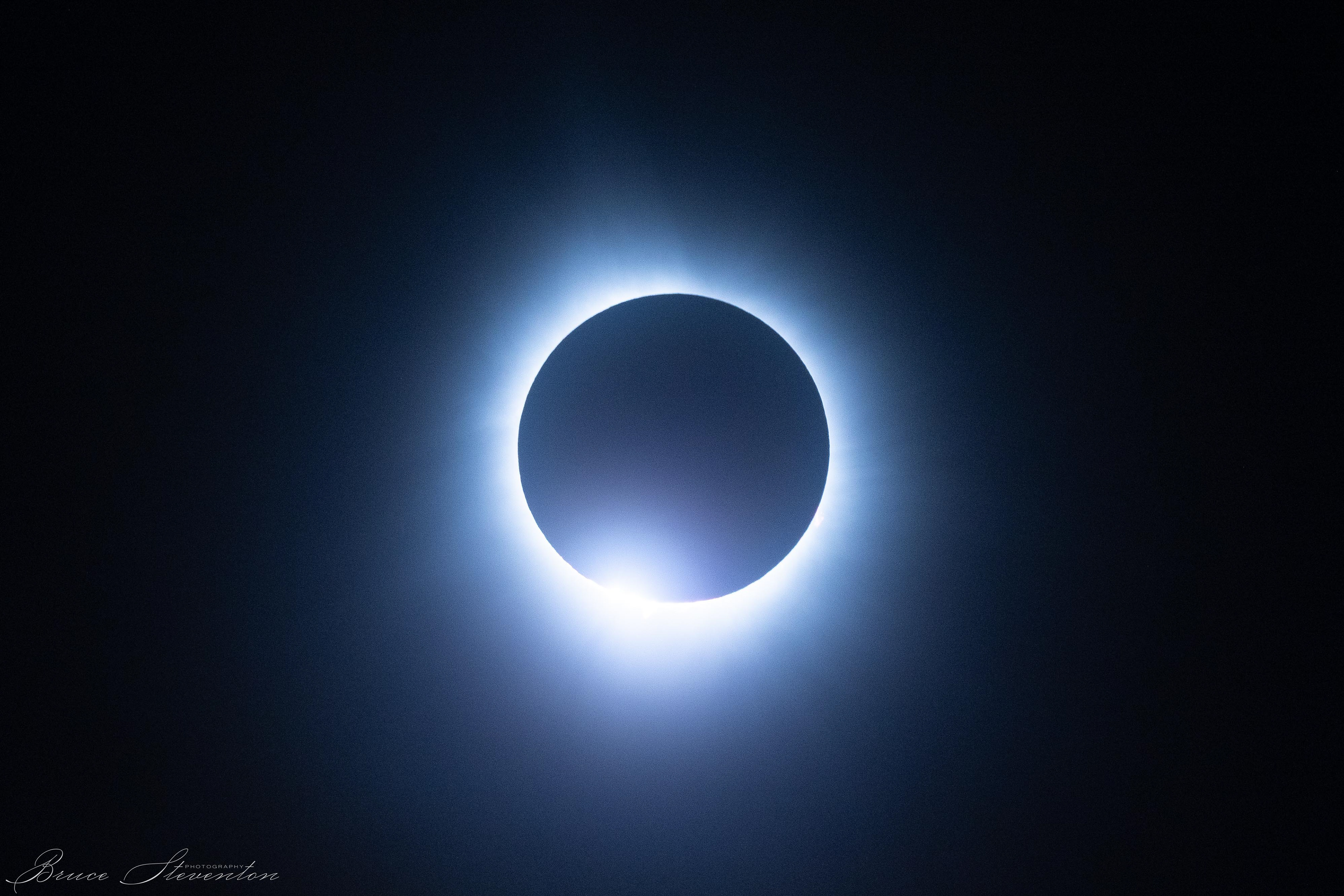 Start of the end; "diamond ring"