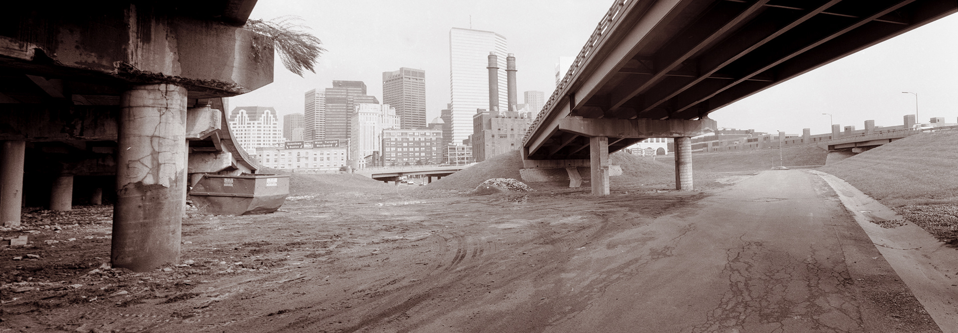Mass Pike I-90 Interchange - 1990
