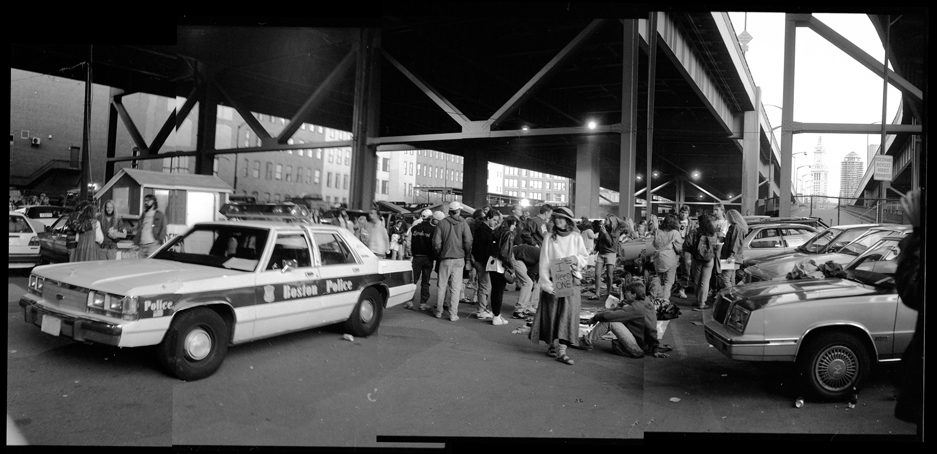 Boston Garden Parking - Grateful Dead concert 1991