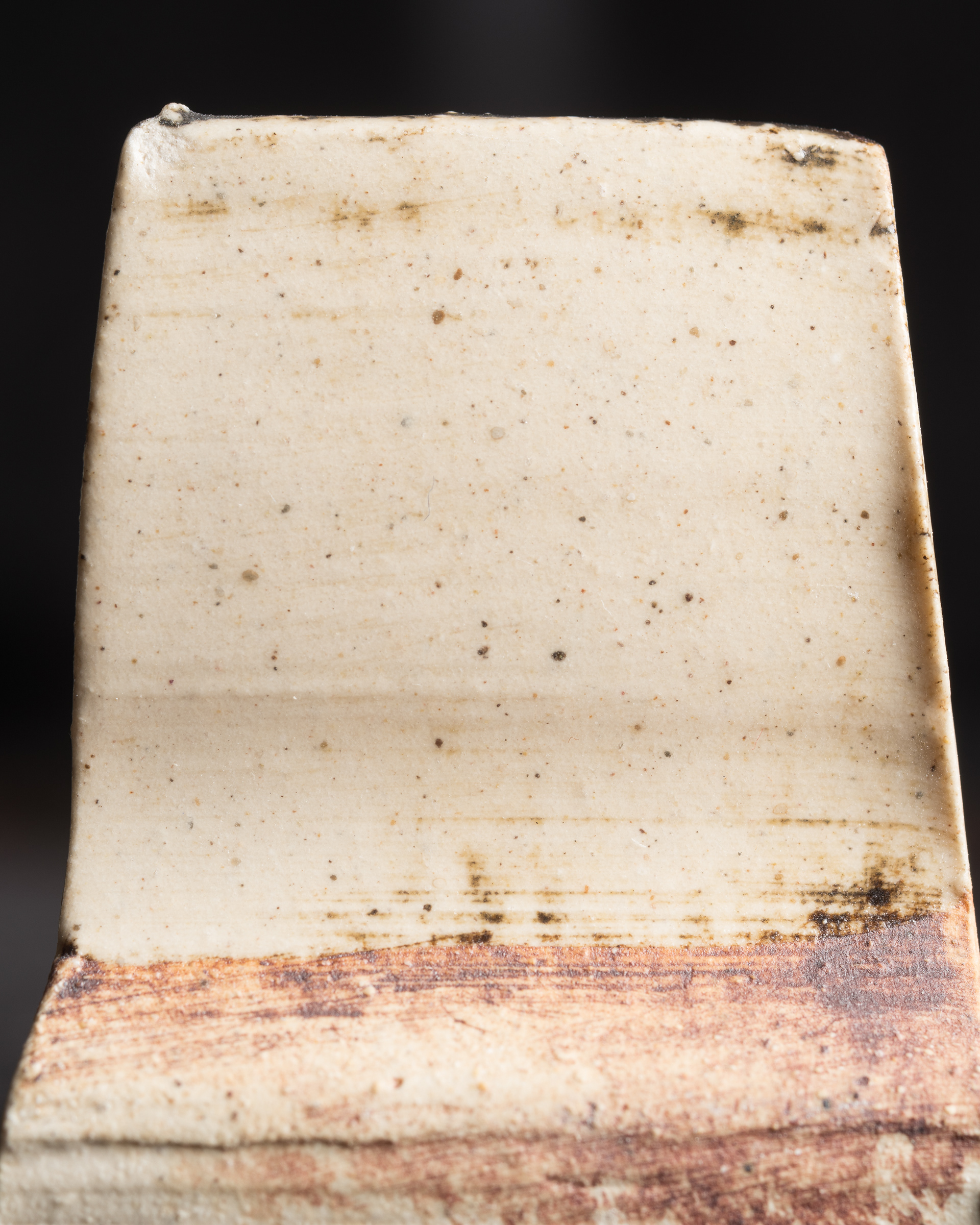 Iron stain (wiped off), Clear