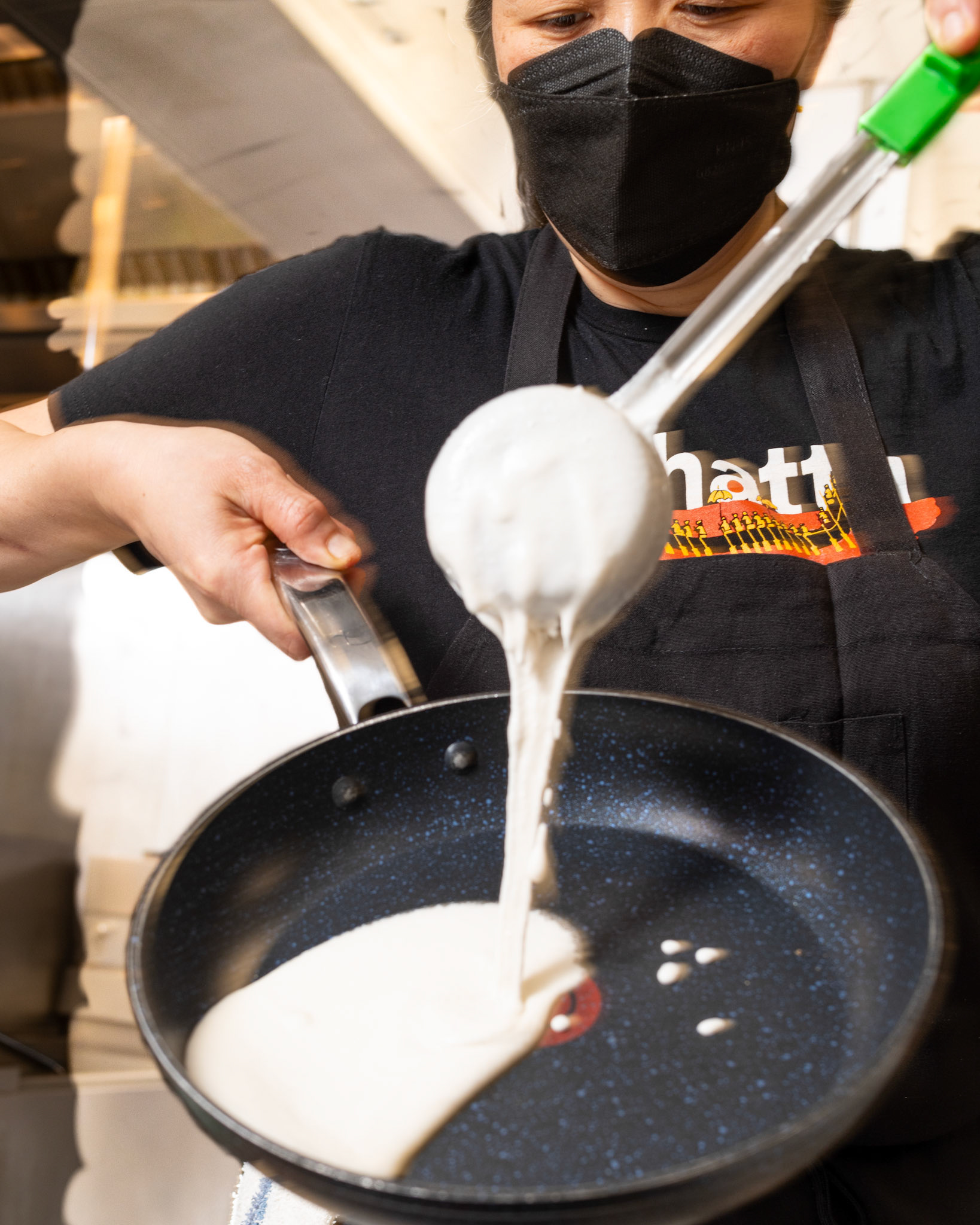 Margaret Making Appam