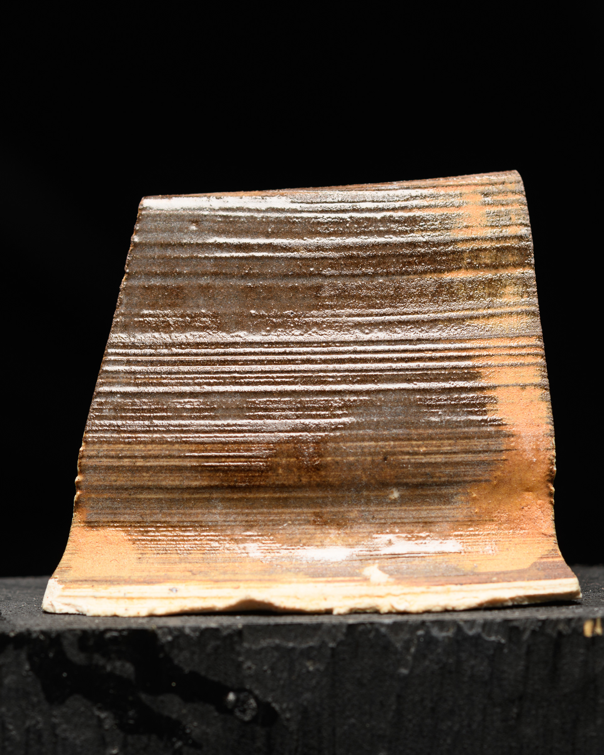 Iron Oxide slip - Rutile (wiped) clear