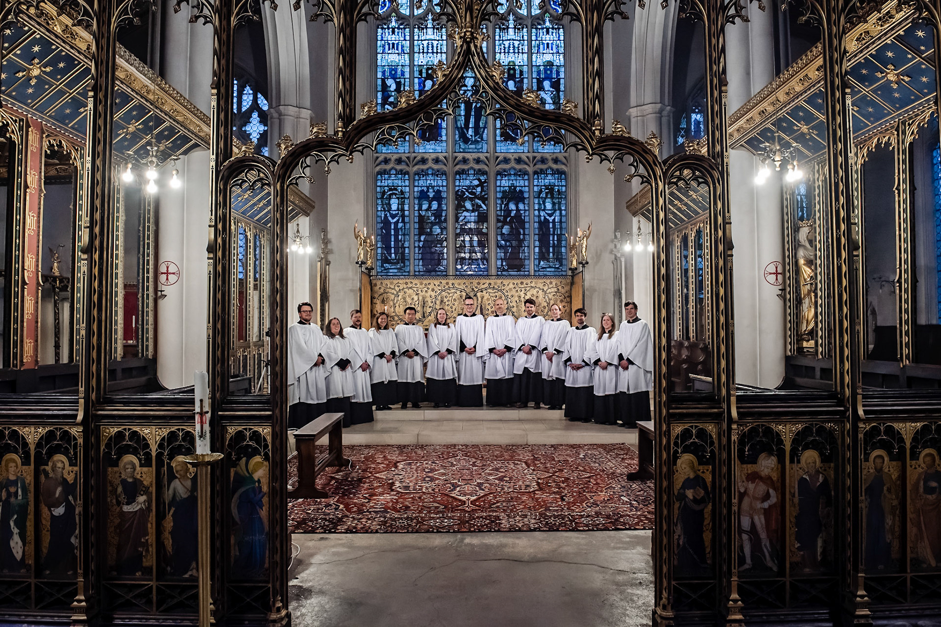 Choir of St Cyprian's Church, London  |  2023