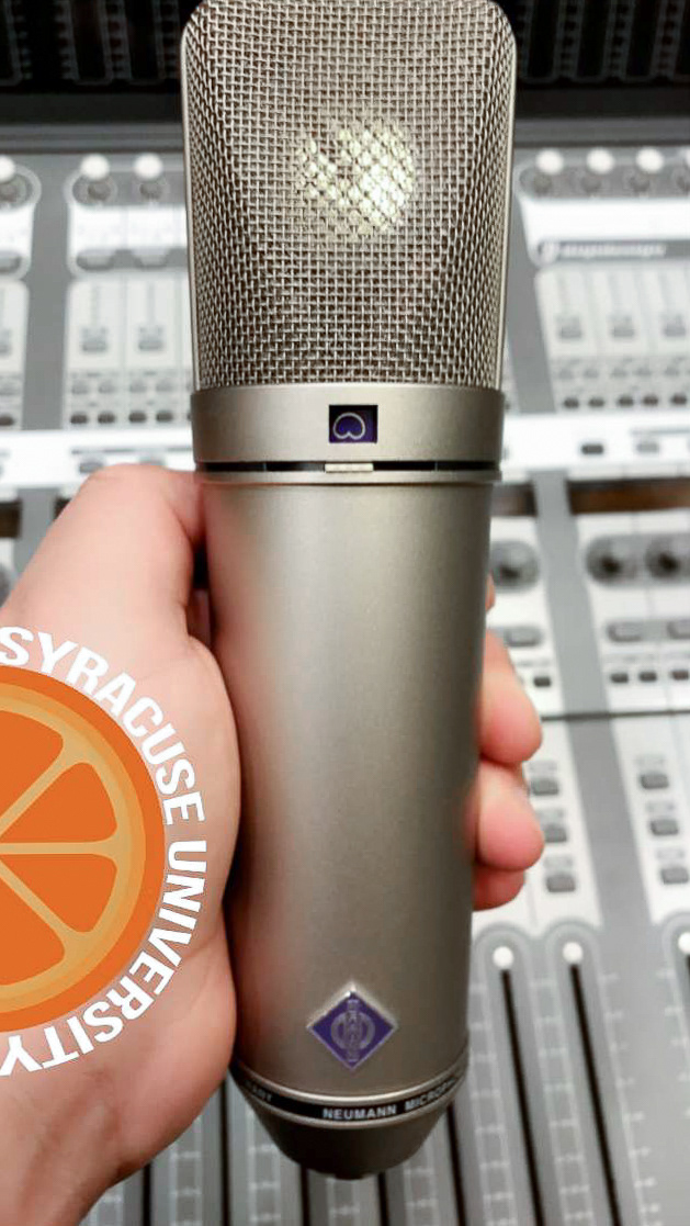 U87 • Newhouse Recording Studio at Syracuse University
