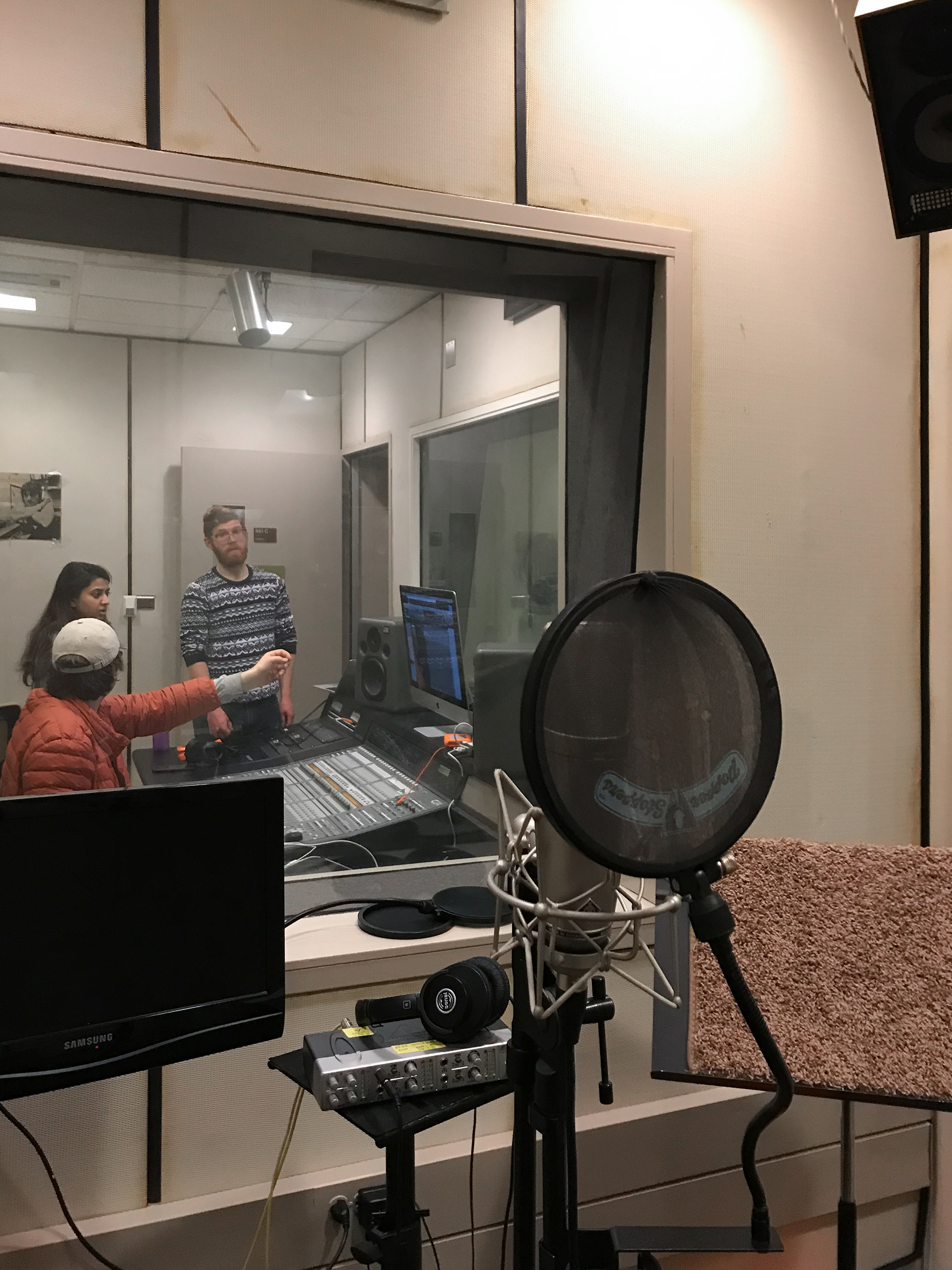 Vocal Booth • Newhouse Recording Studio at Syracuse University