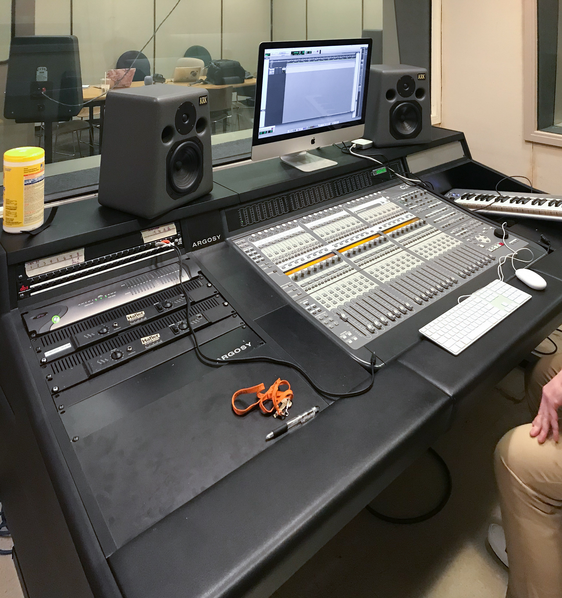Editing Booth • Newhouse Recording Studio at Syracuse University
