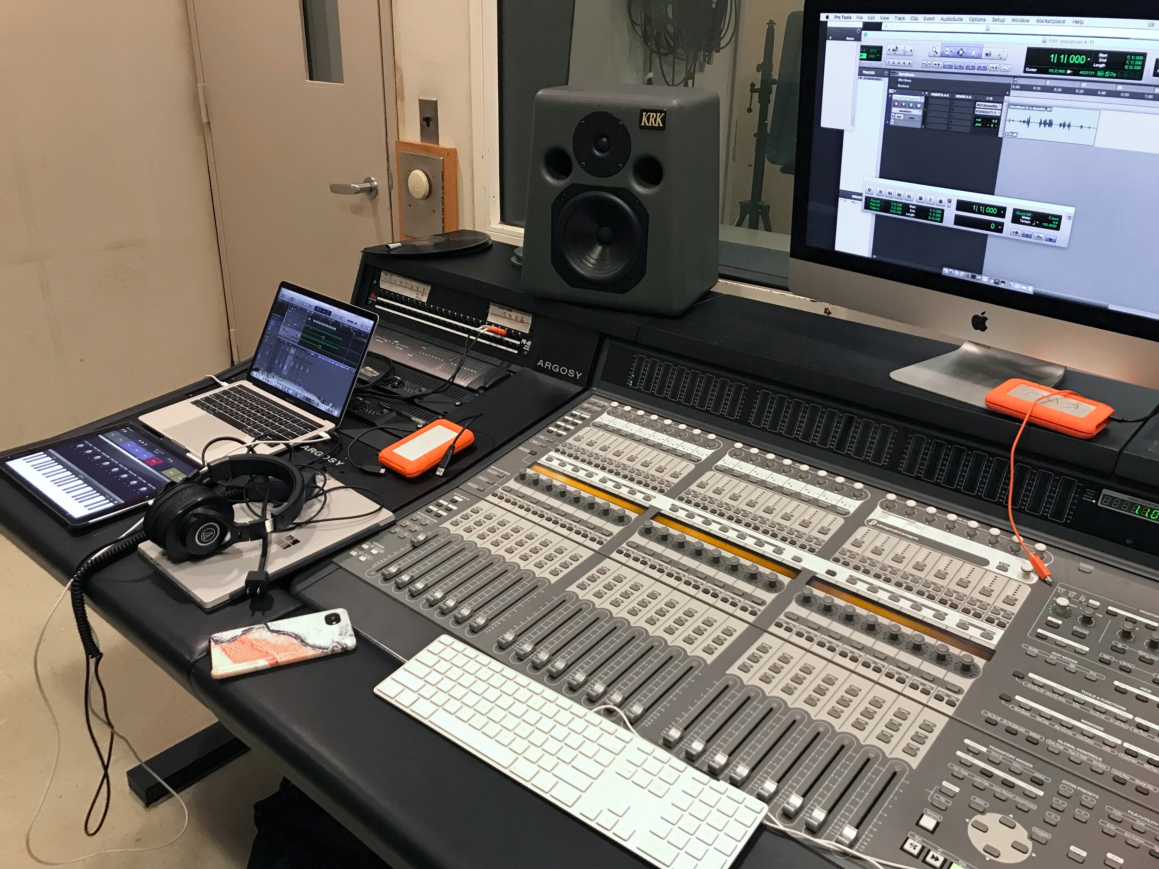 Editing Booth • Newhouse Recording Studio at Syracuse University