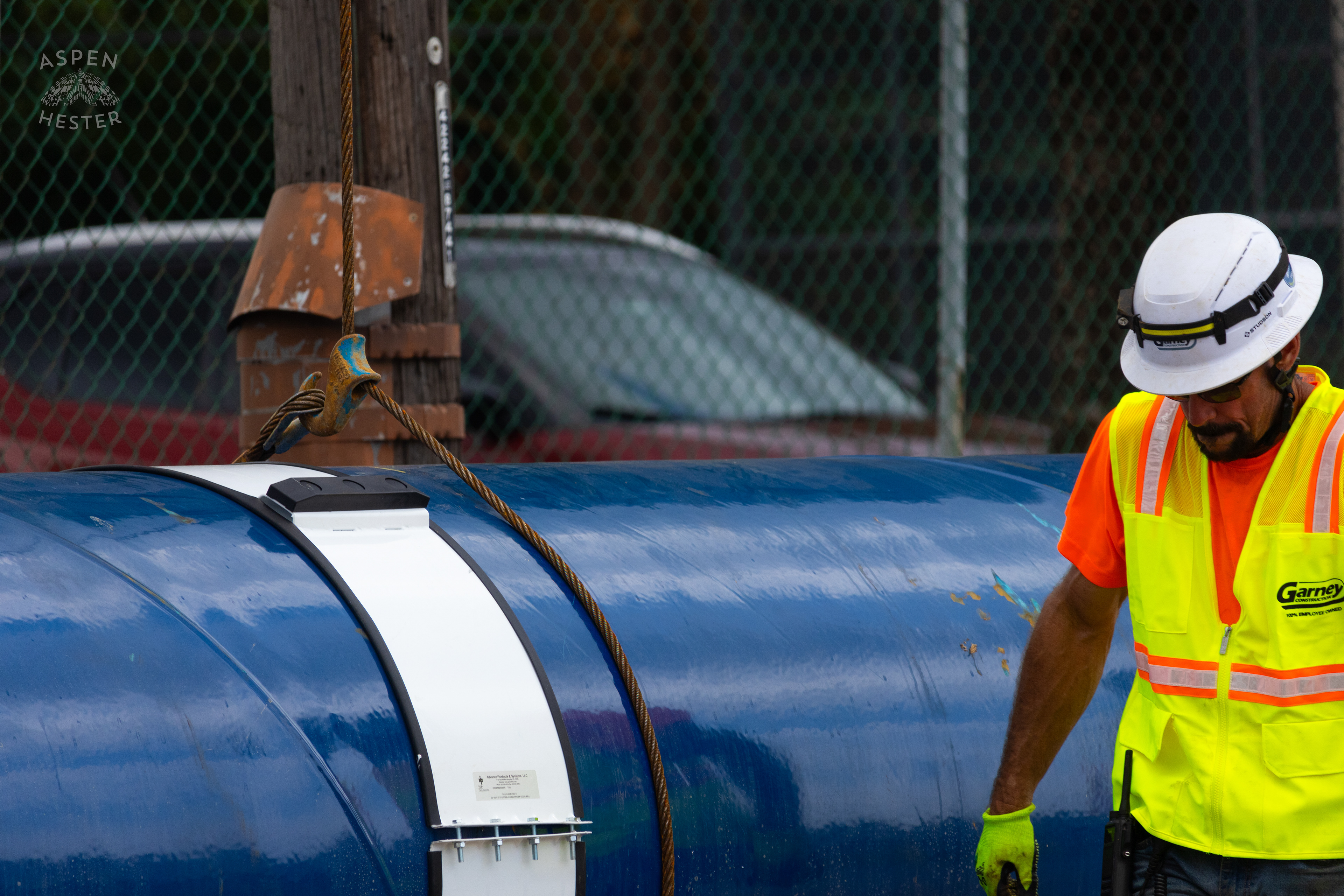 Louisville Water Company Working to Rehabilitate 130 Year Old Park Hill Water Main. July 31st, 2024/Aspen Hester