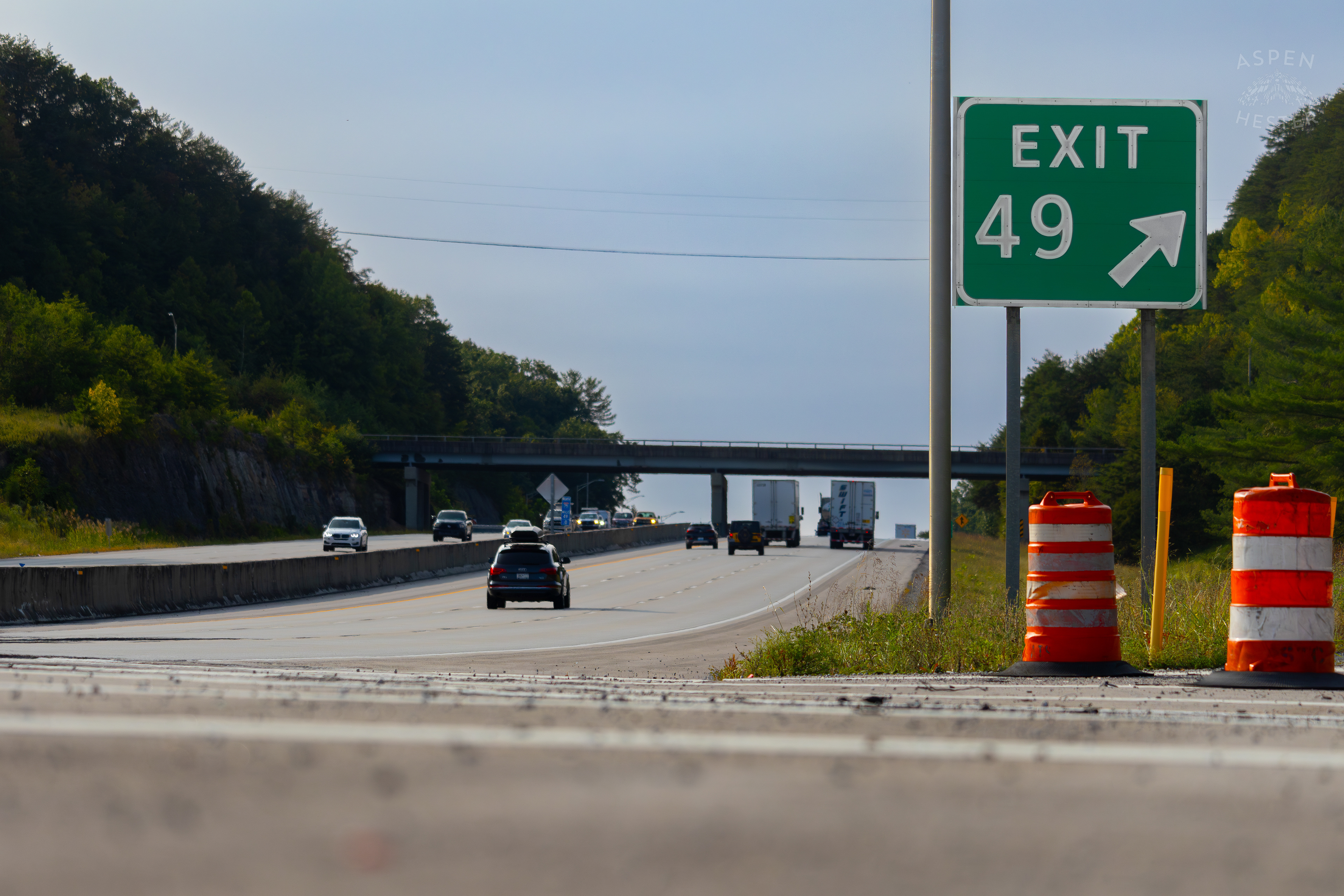 Exit 49 in London KY where Joseph Couch is Suspected of Shooting at Least 12 Cars and Wounding 5 People Driving Past on I-75. September 8th, 2024/Aspen Hester