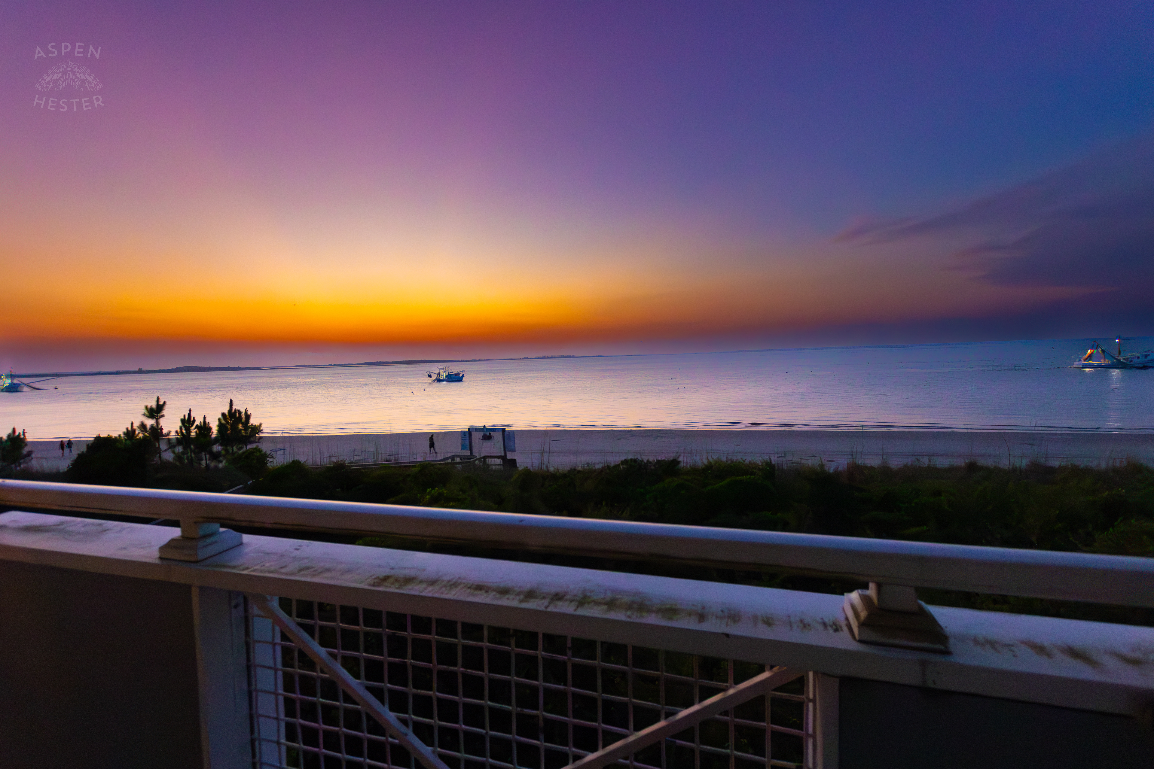 ‘Daddy’s Boy’ The ‘Amanda Lynn’ and The ‘Lisa Suzanne’ in the Waters of Tybee Island Georgia. June 25th, 2024/Aspen Hester