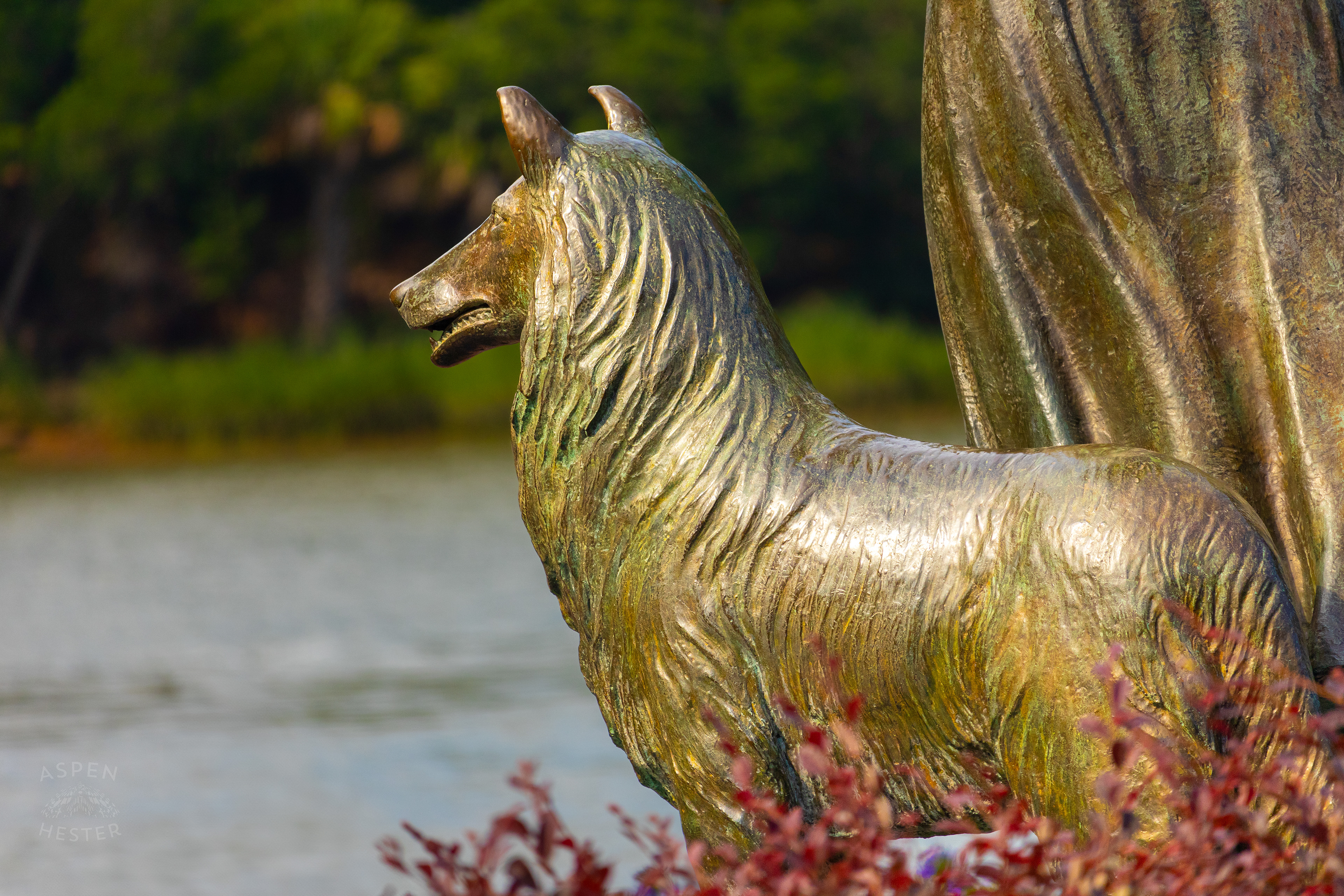 The Waving Girl Statue in Savannah Georgia. June 26th, 2024/Aspen Hester
