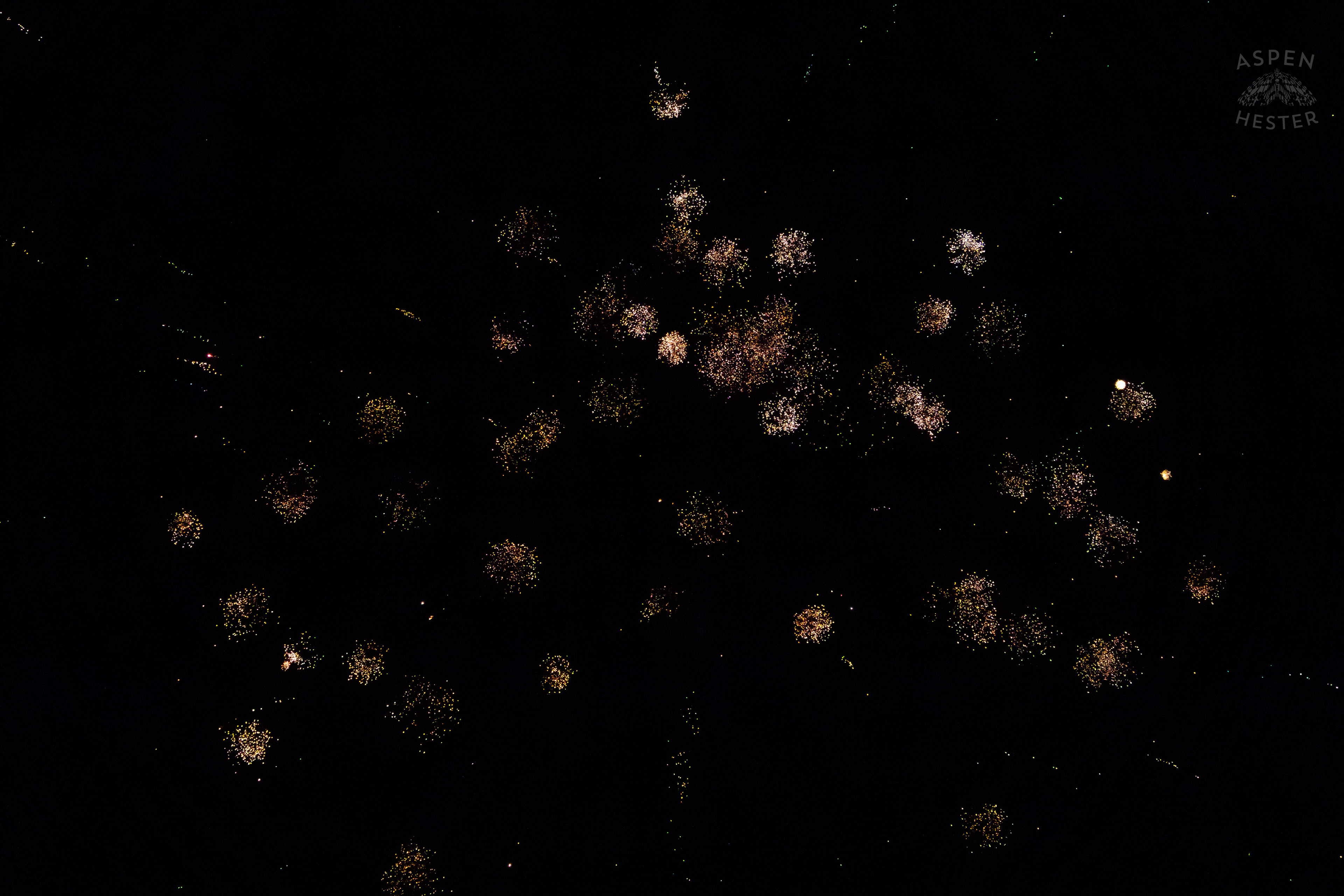 The Fireworks Show at Waterfront Park Fourth of July. July 4th, 2024/Aspen Hester