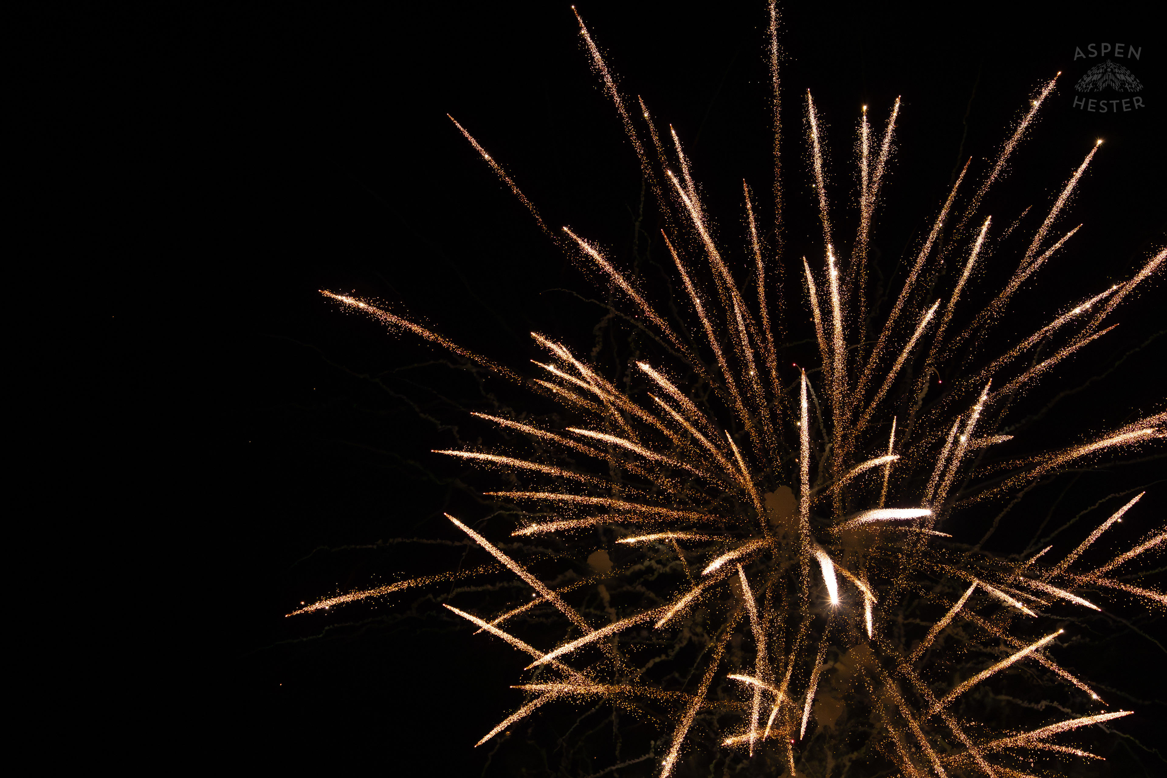 The Fireworks Show at Waterfront Park Fourth of July. July 4th, 2024/Aspen Hester