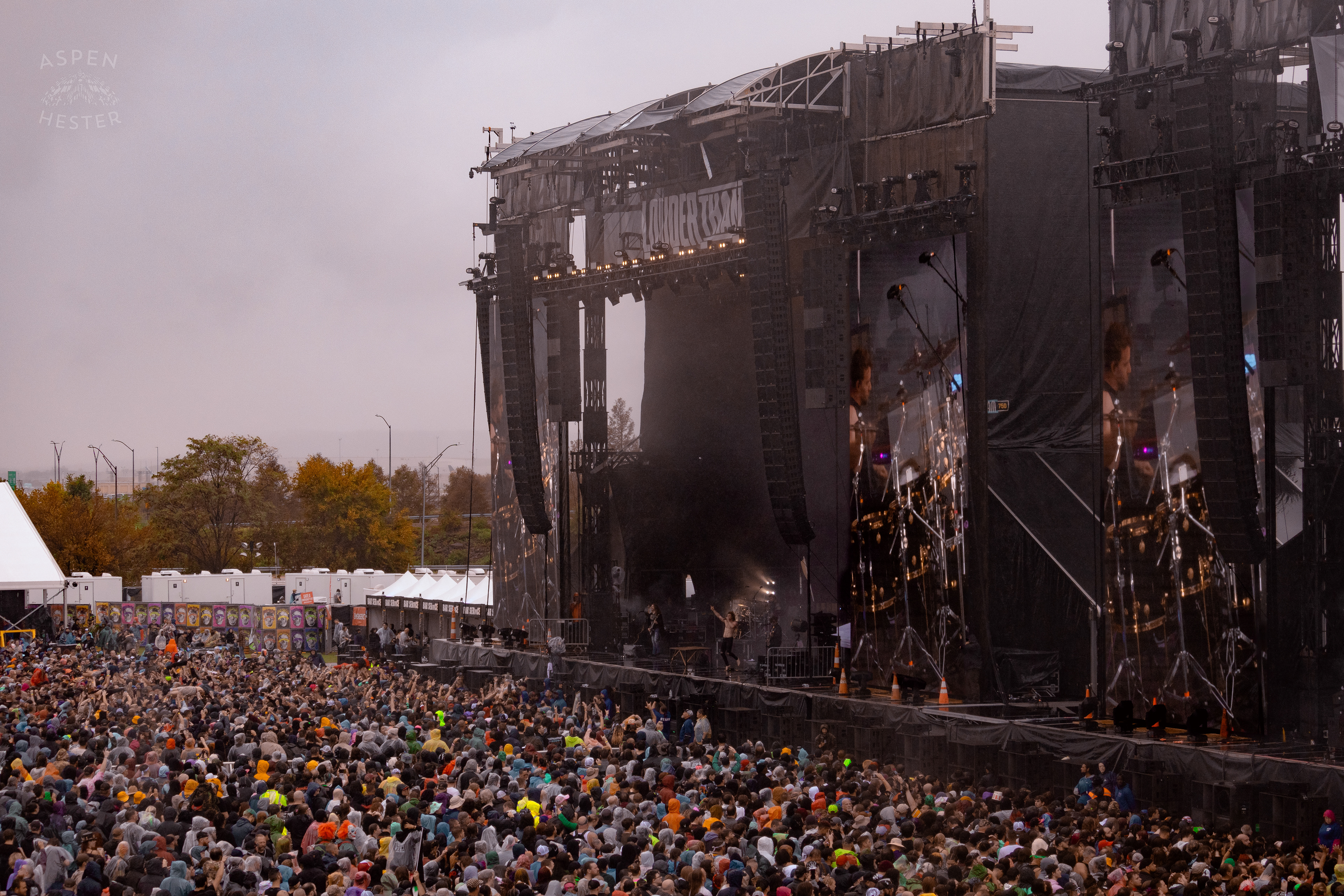 The Massive Crowd for Nothing More During Their Set at Louder than Life’s Saturday Shows. September 28th, 2024/Aspen Hester 