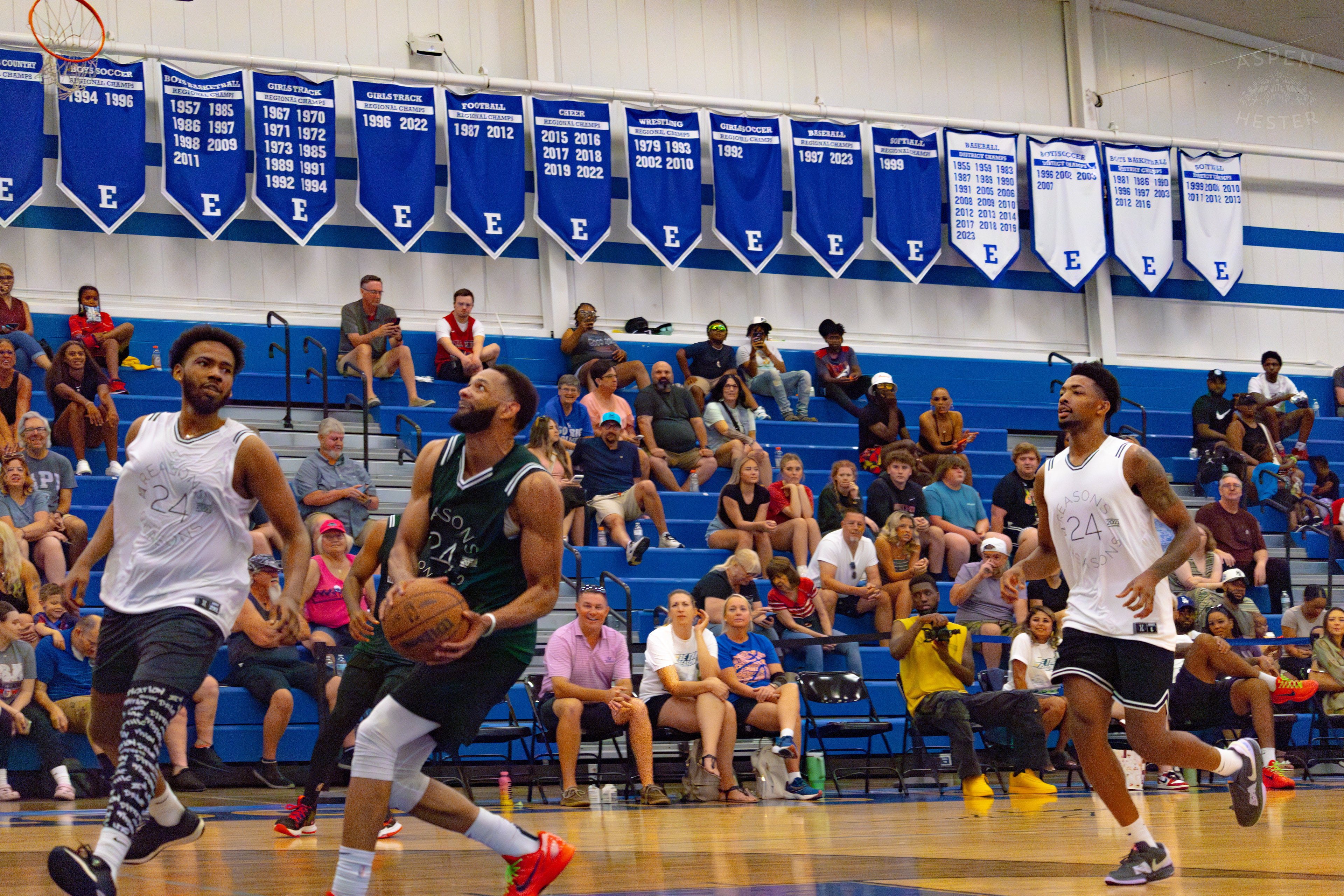 24 Reasons 'Be The Reason' Celebrity Basketball Game. June 22nd, 2024/Aspen Hester