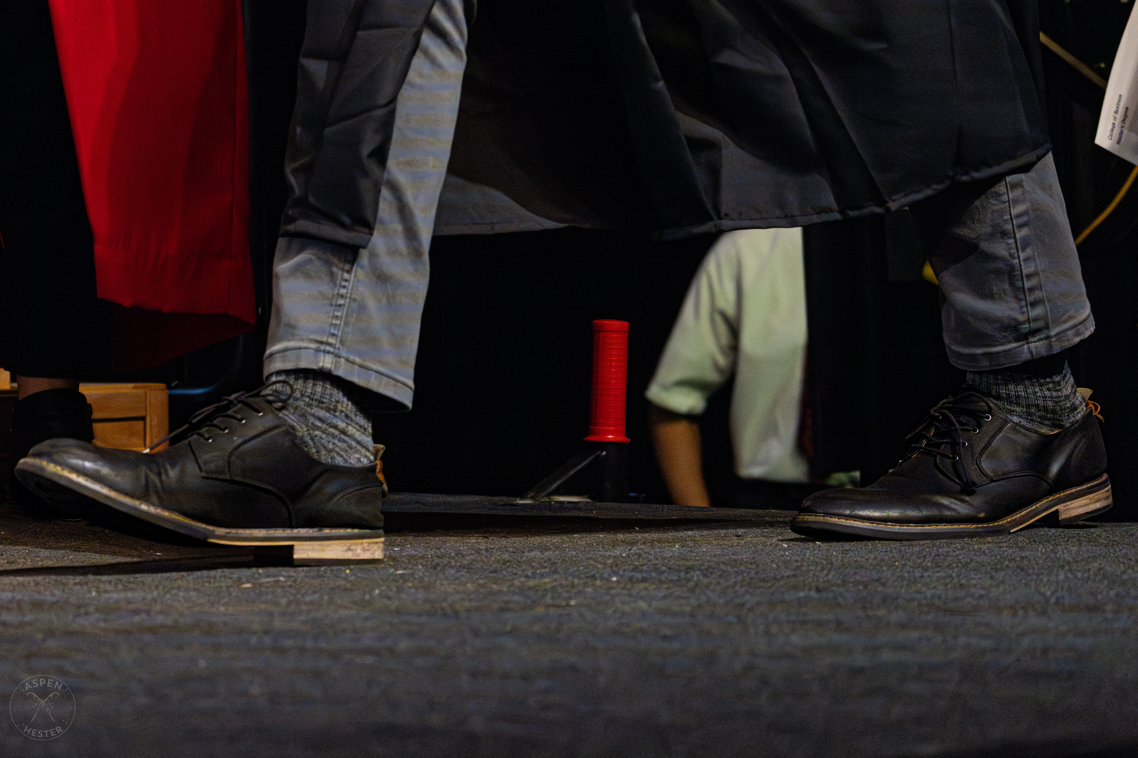 2024 UofL Graduate Walking Across The Stage at Commencement. May 11th, 2024/Aspen Hester